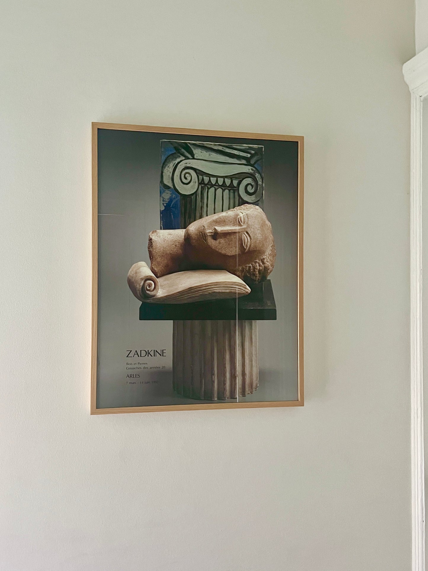 Ossip Zadkine Exhibition Poster 1992