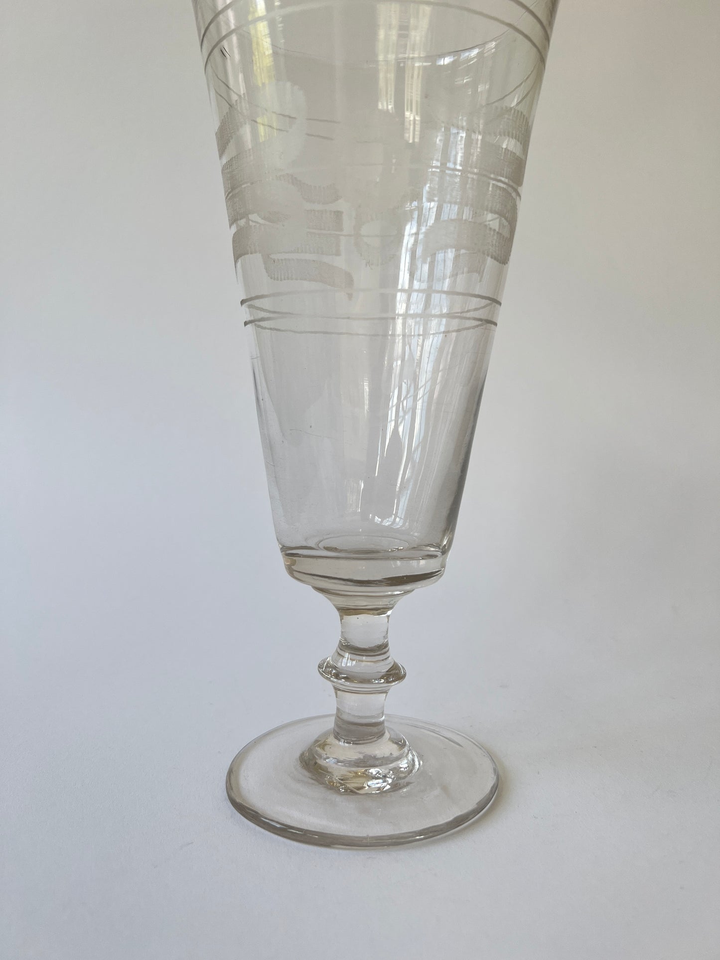 French Glass Vase