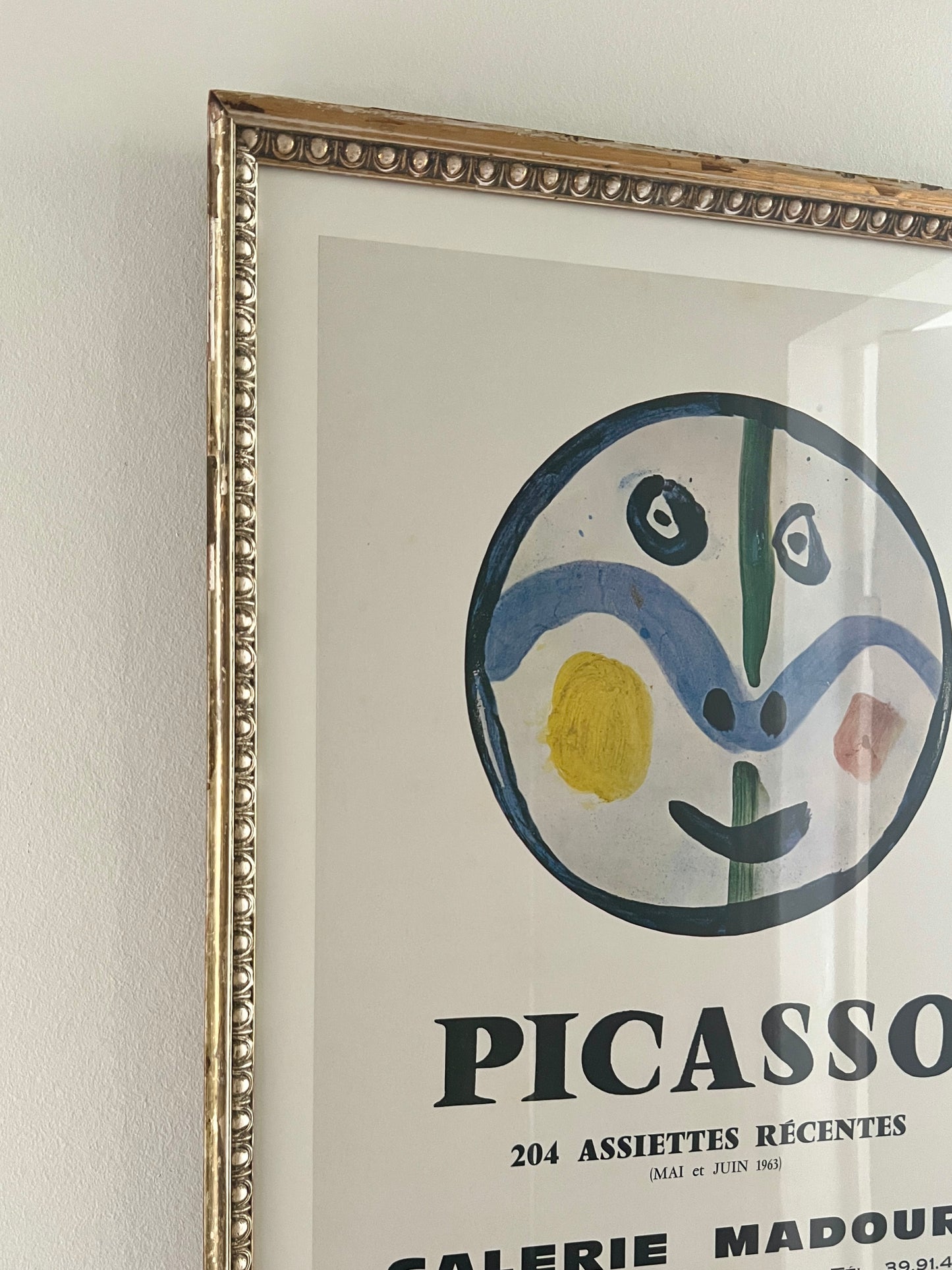 Pablo Picasso Exhibition Poster 1963
