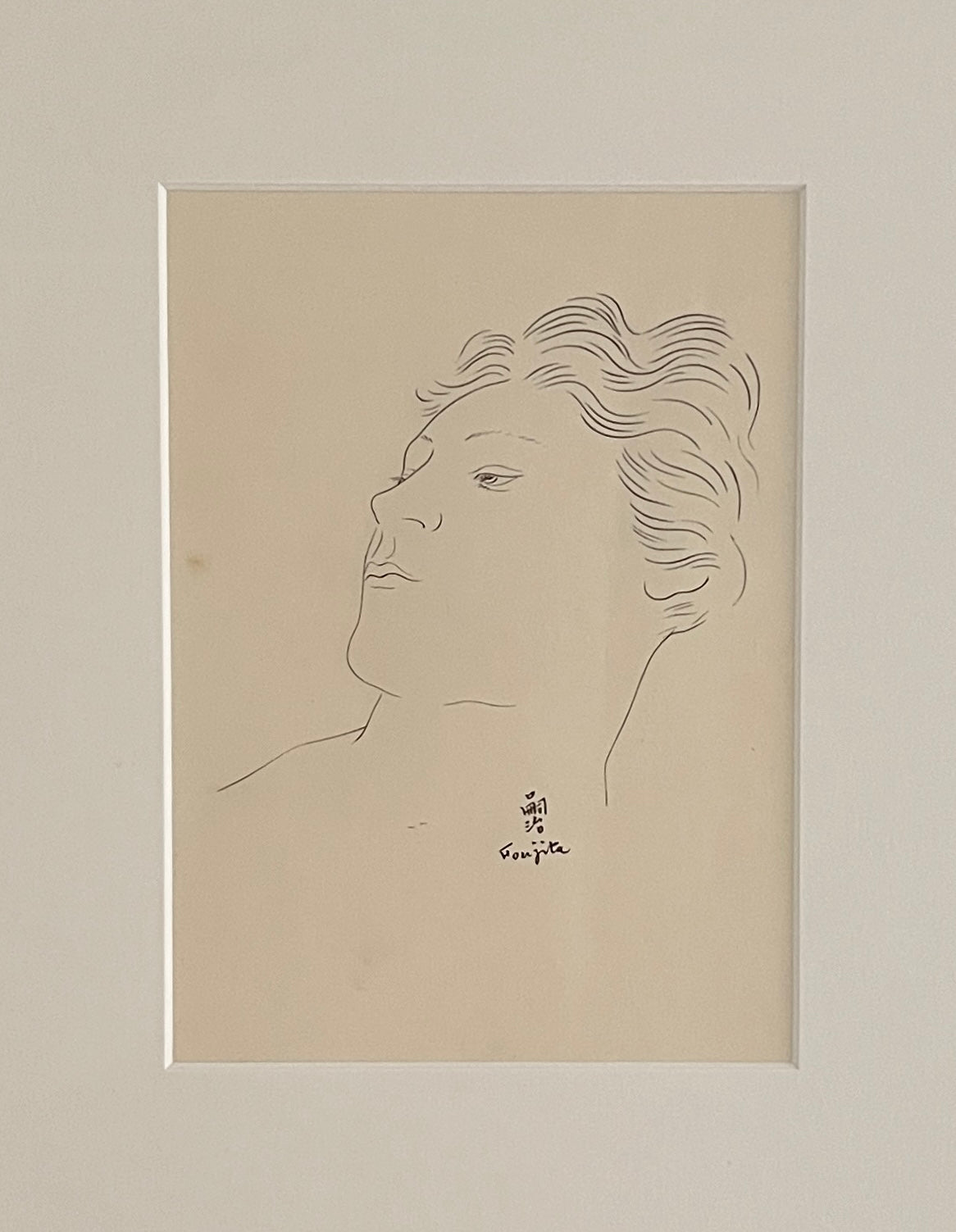 Léonard Tsuguharu Foujita Lithograph