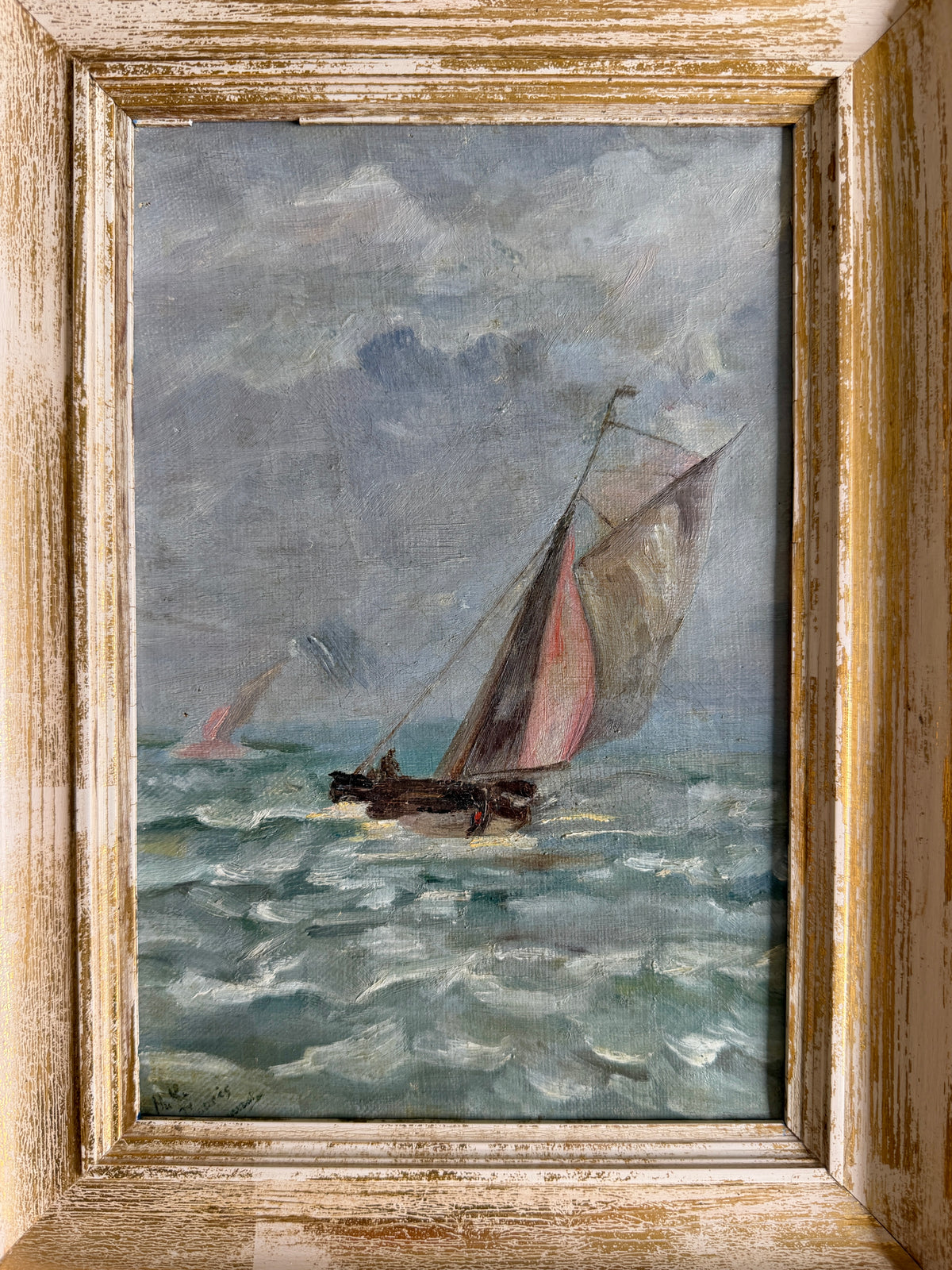 Sailboat at sea
