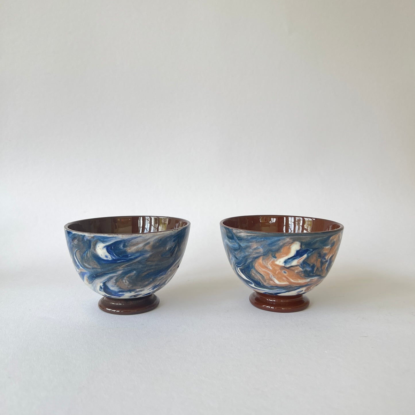 Pair of Faience Bowls