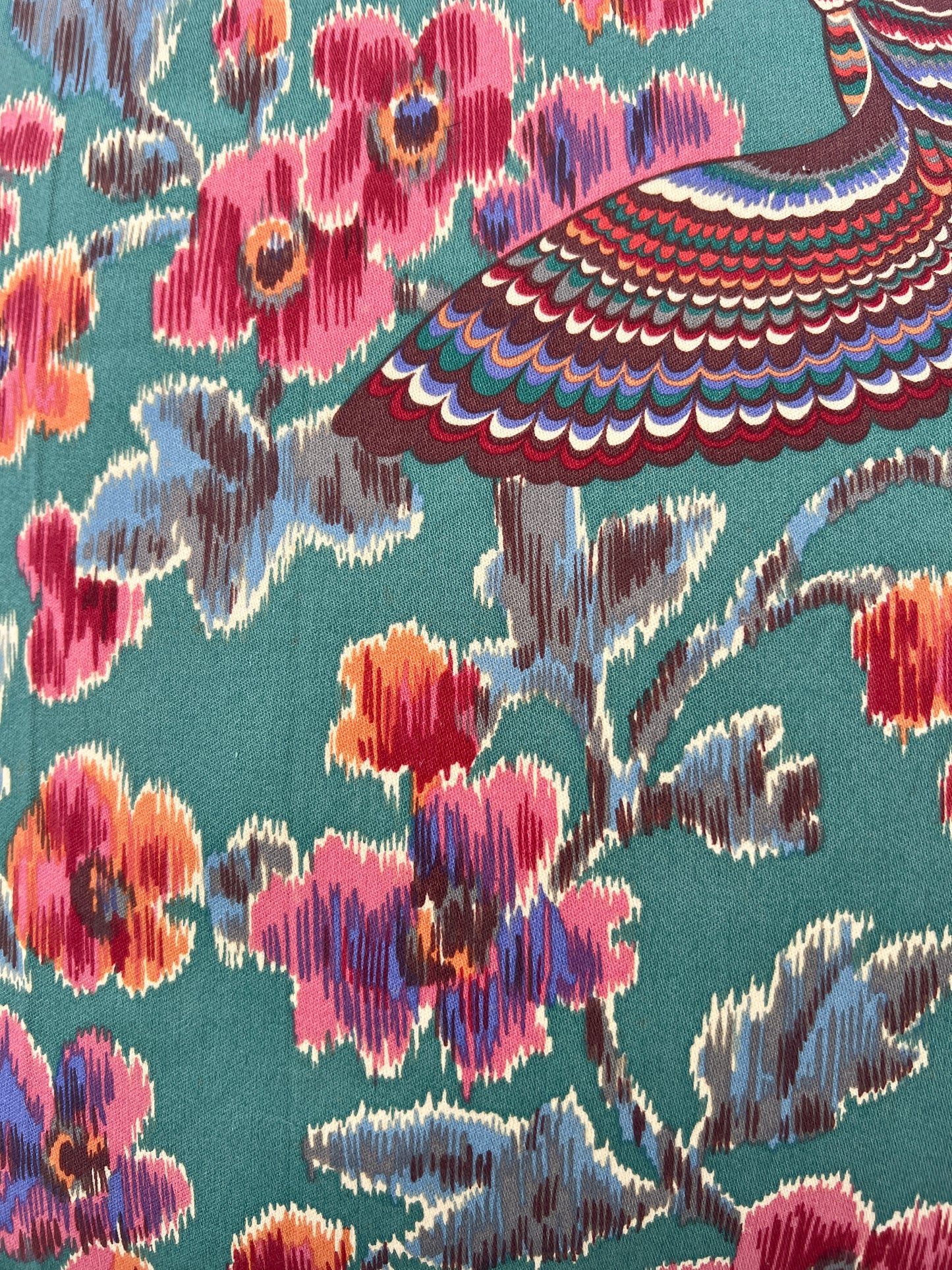 Vintage Textile Pillow