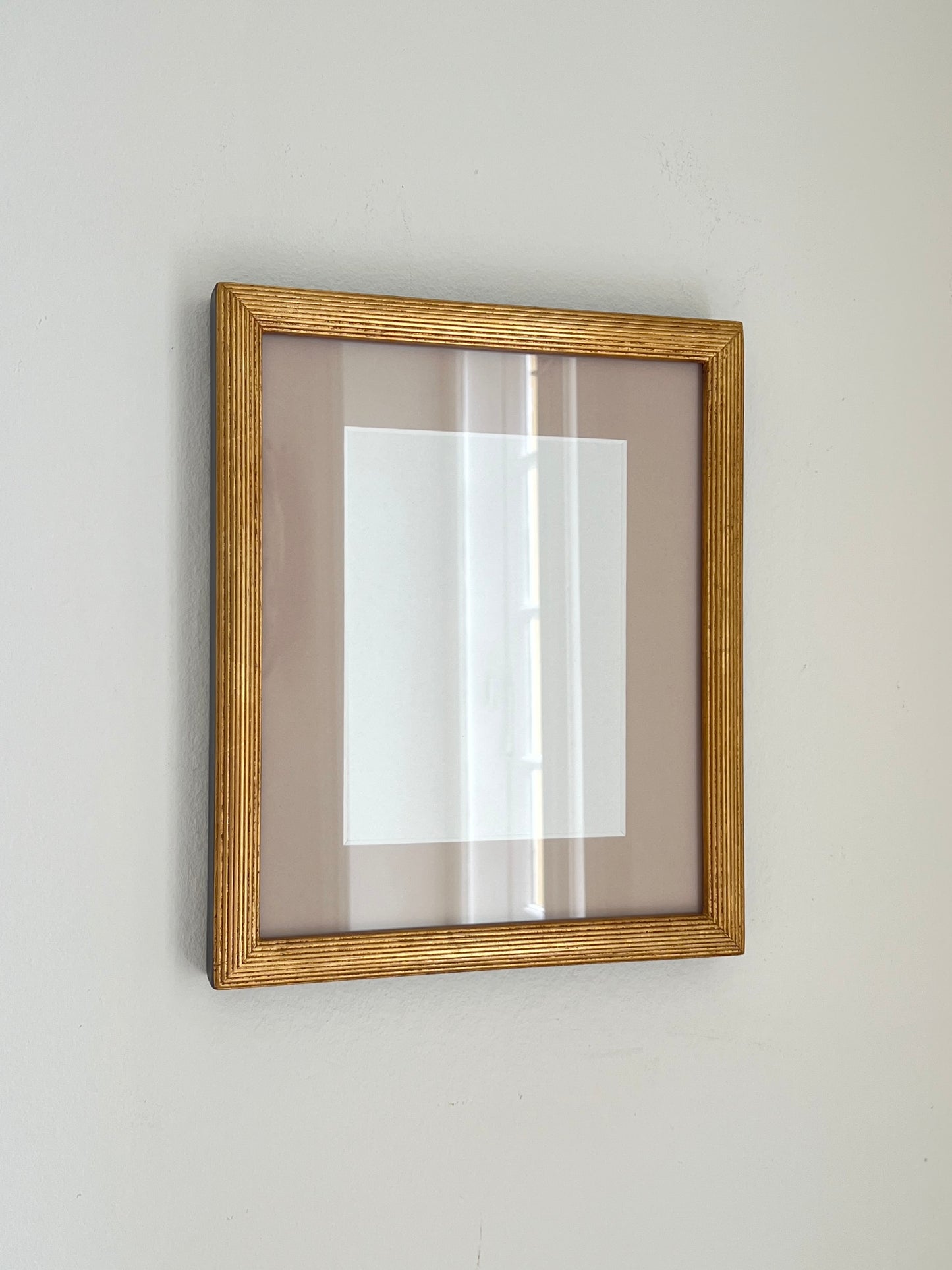 Atelier Julia Labet x Helle Thygesen Portrait Frame - Sand / Gold