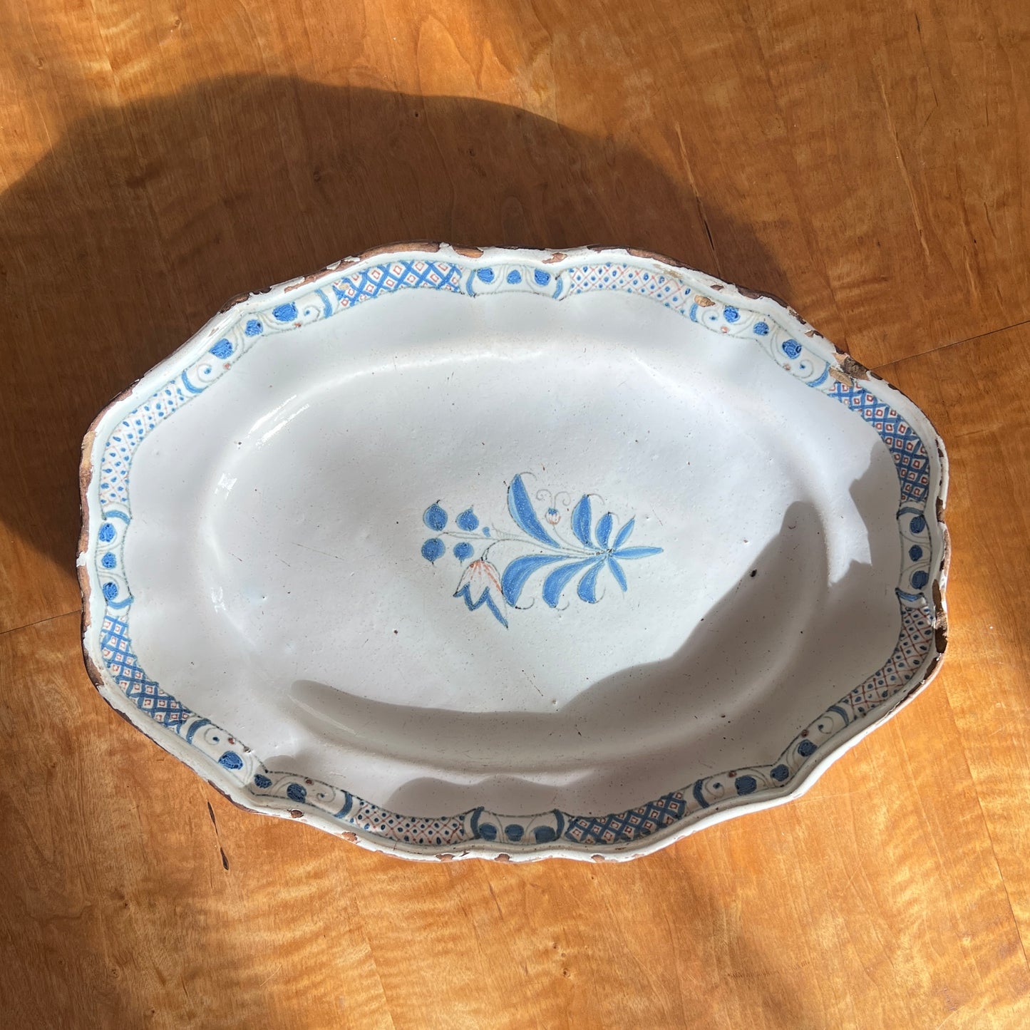Faience Plate