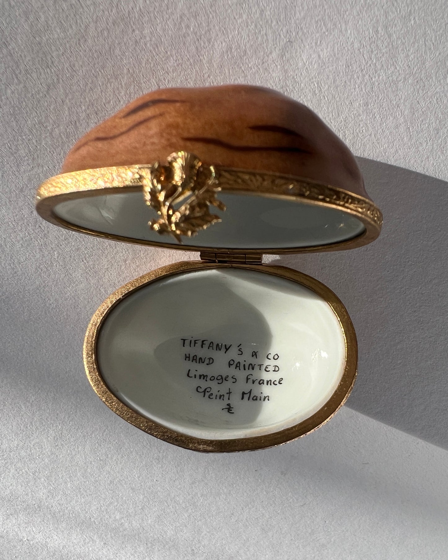 Tiffany's & Co Limoges Walnut