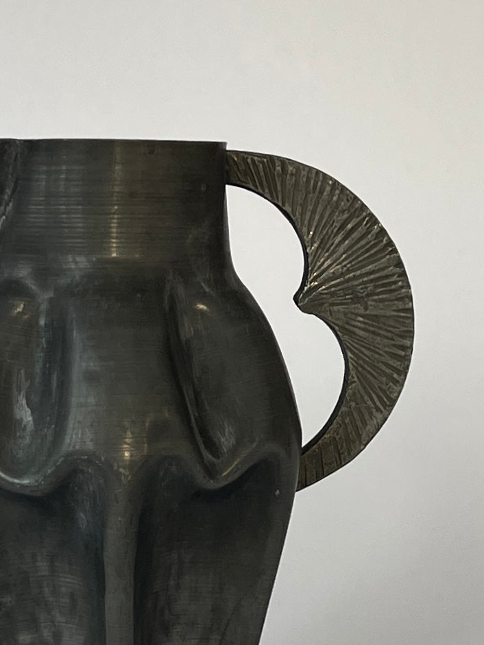 Small pewter pitcher