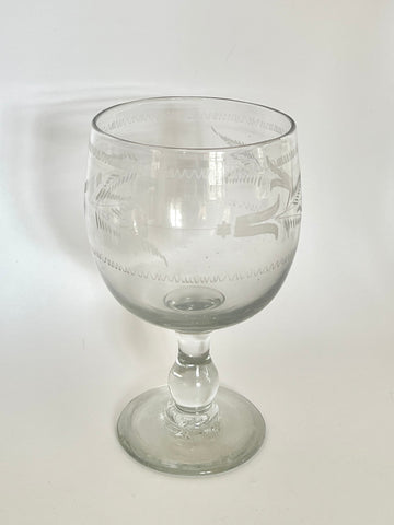 French Glass Vase