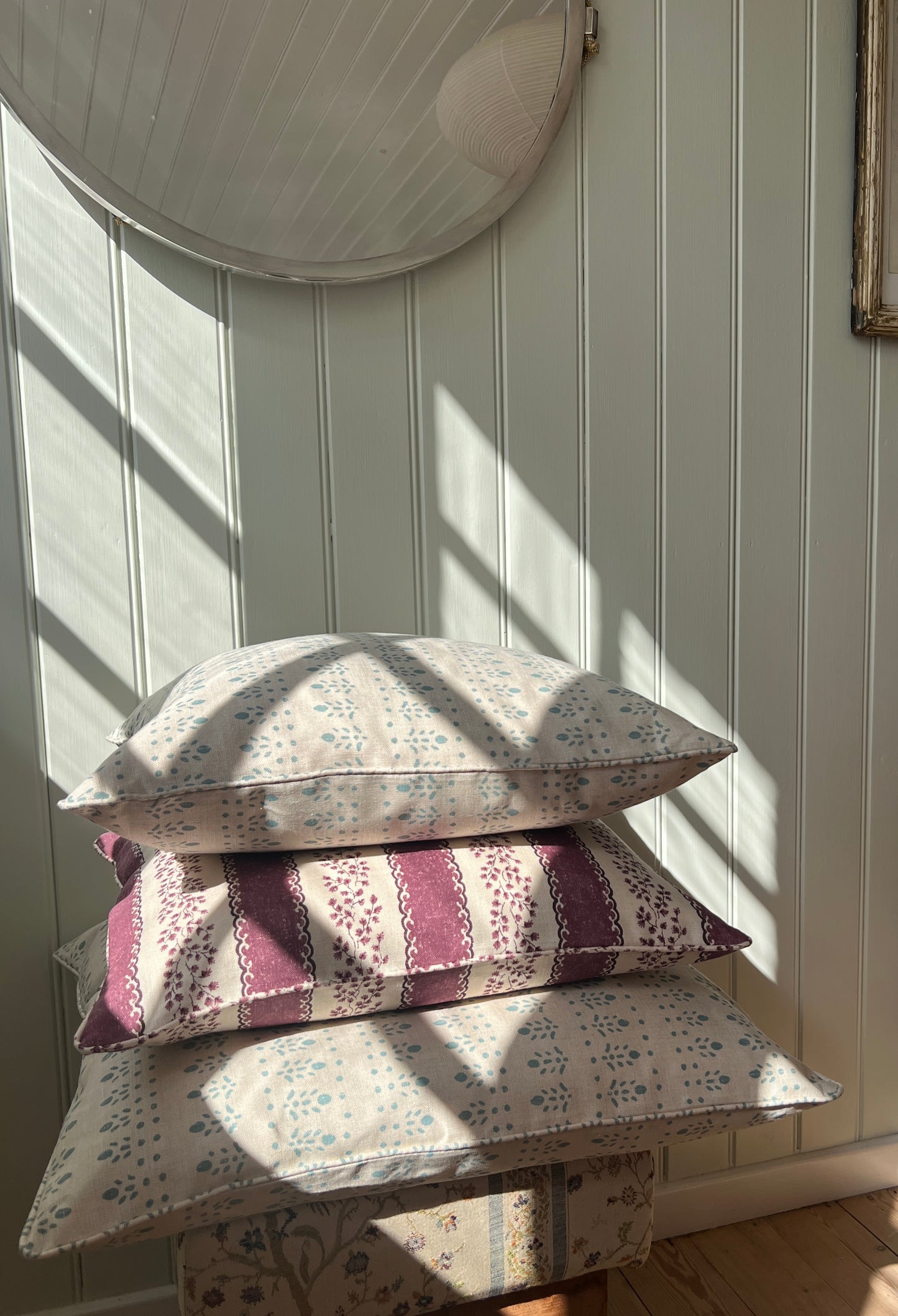 Linen Pillows - Plum