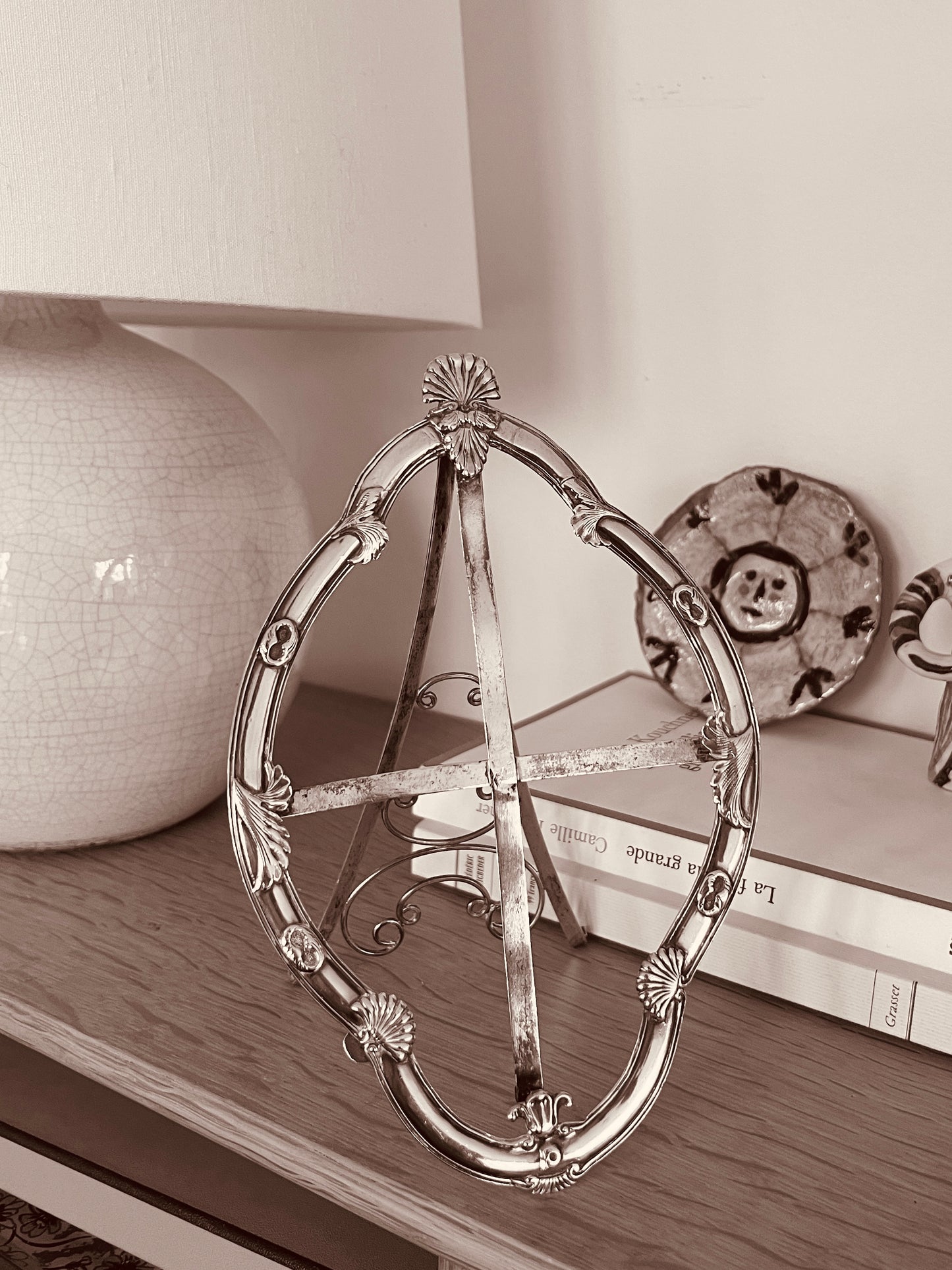 Silver Portrait Frame