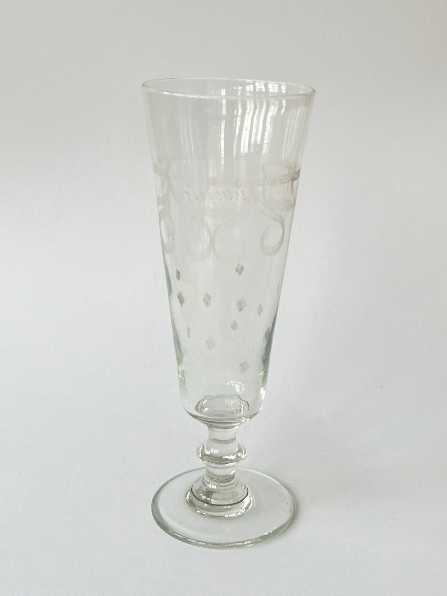 French Glass Vase