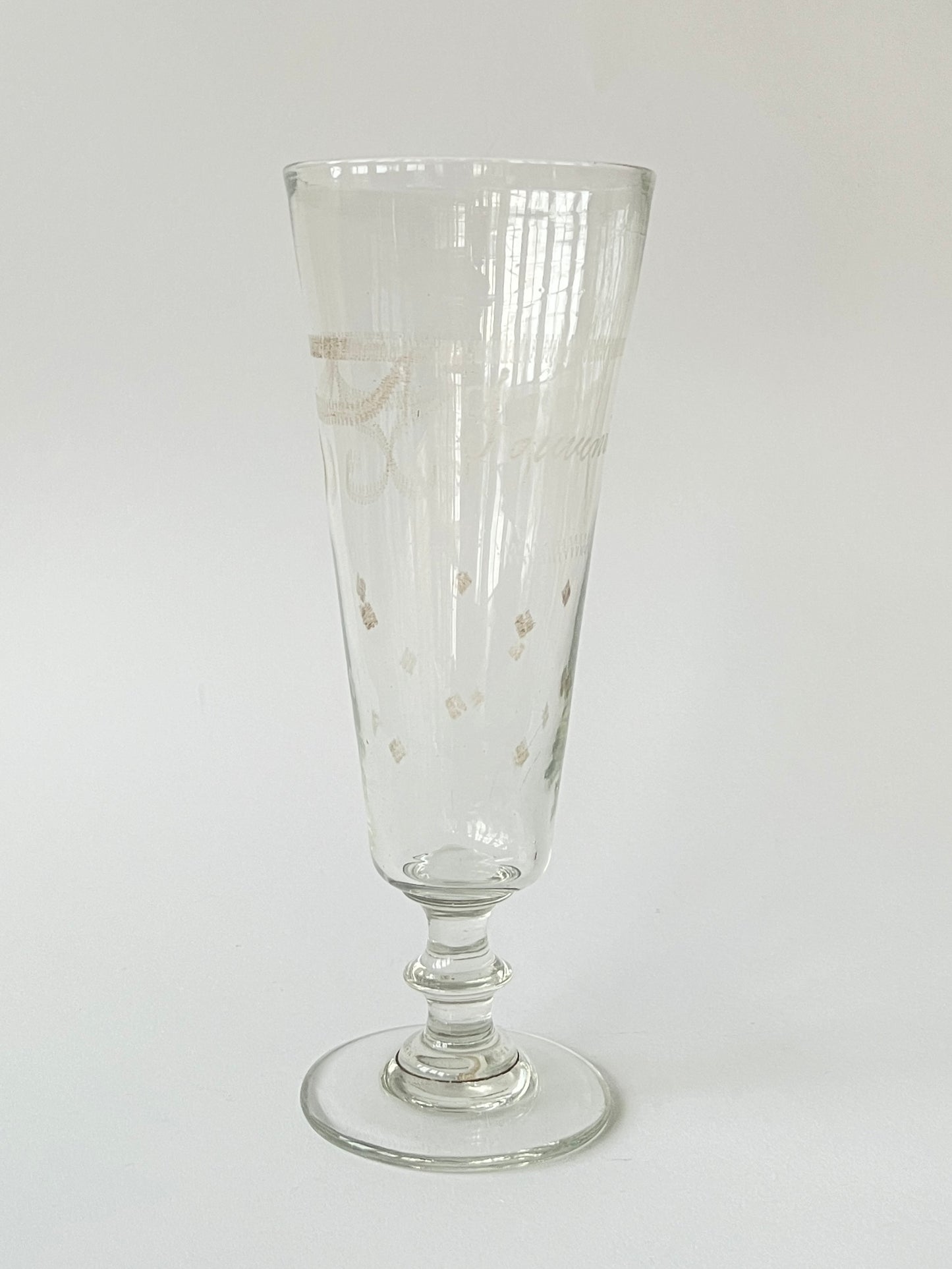 French Glass Vase