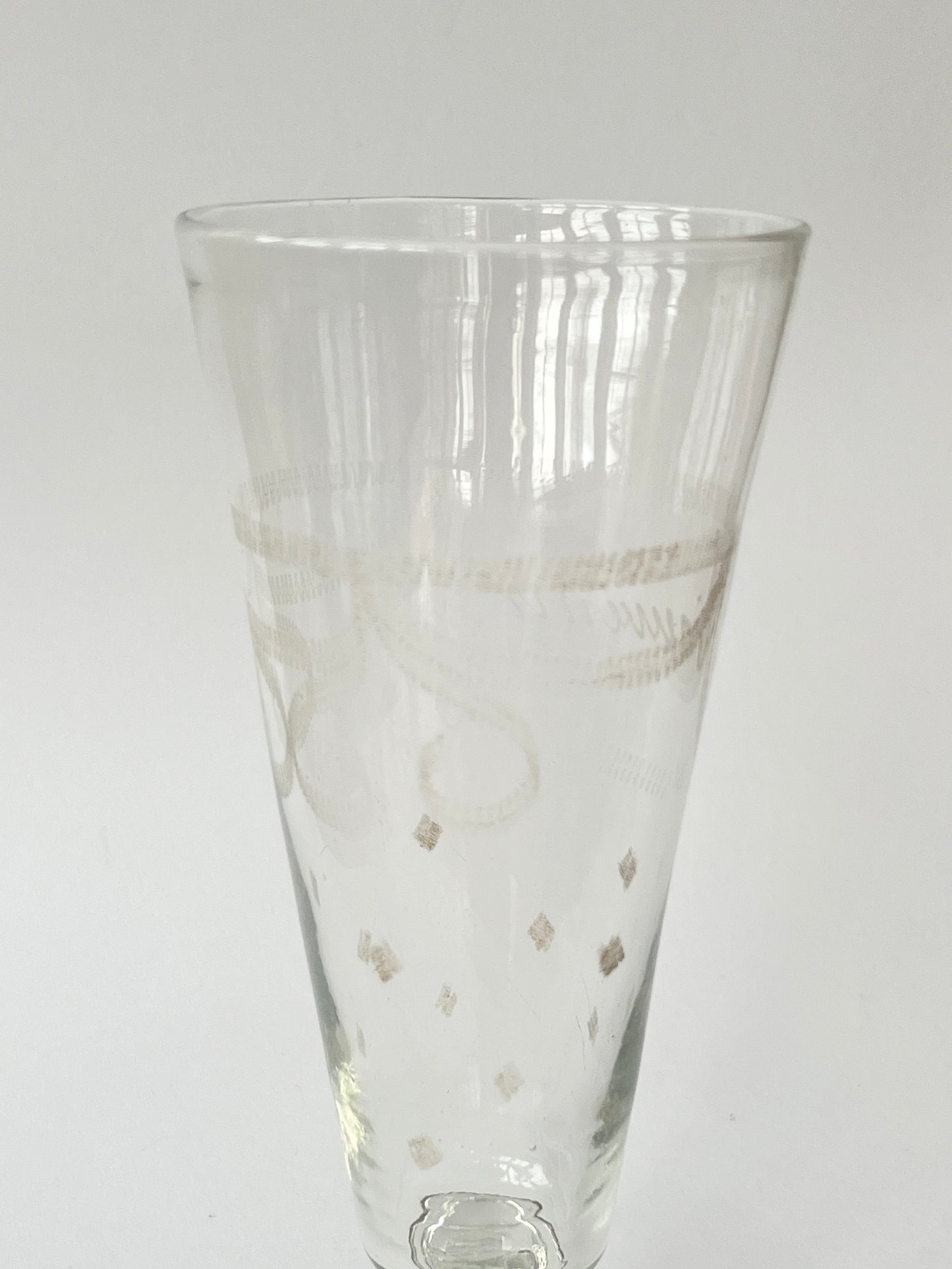 French Glass Vase