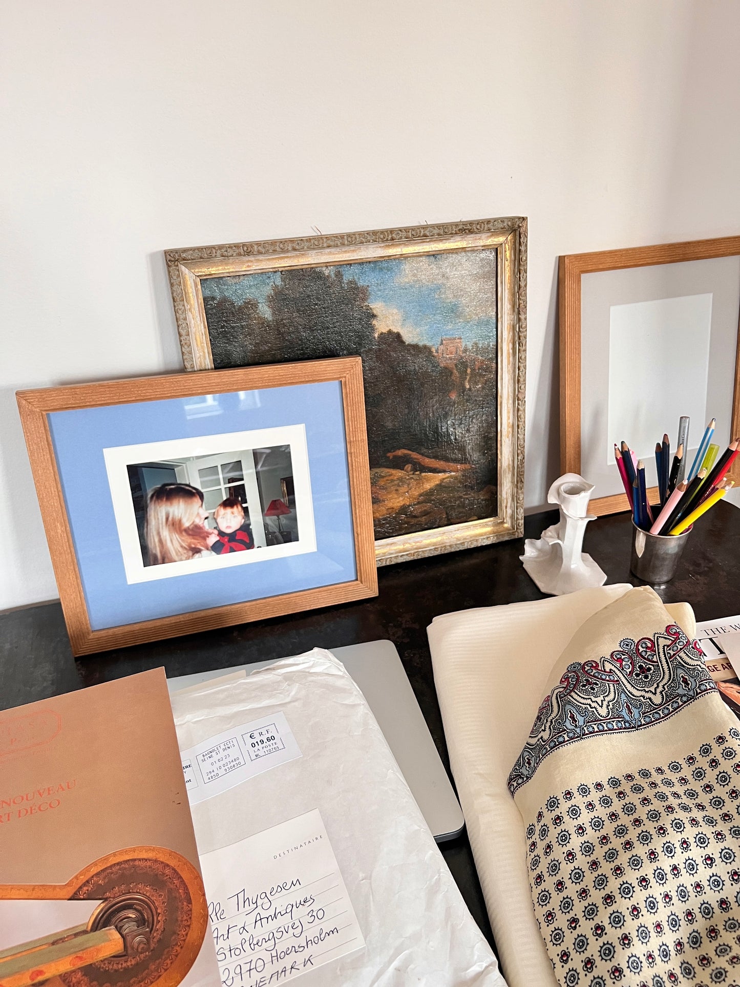 Atelier Julia Labet x Helle Thygesen Portrait Frames - Blue
