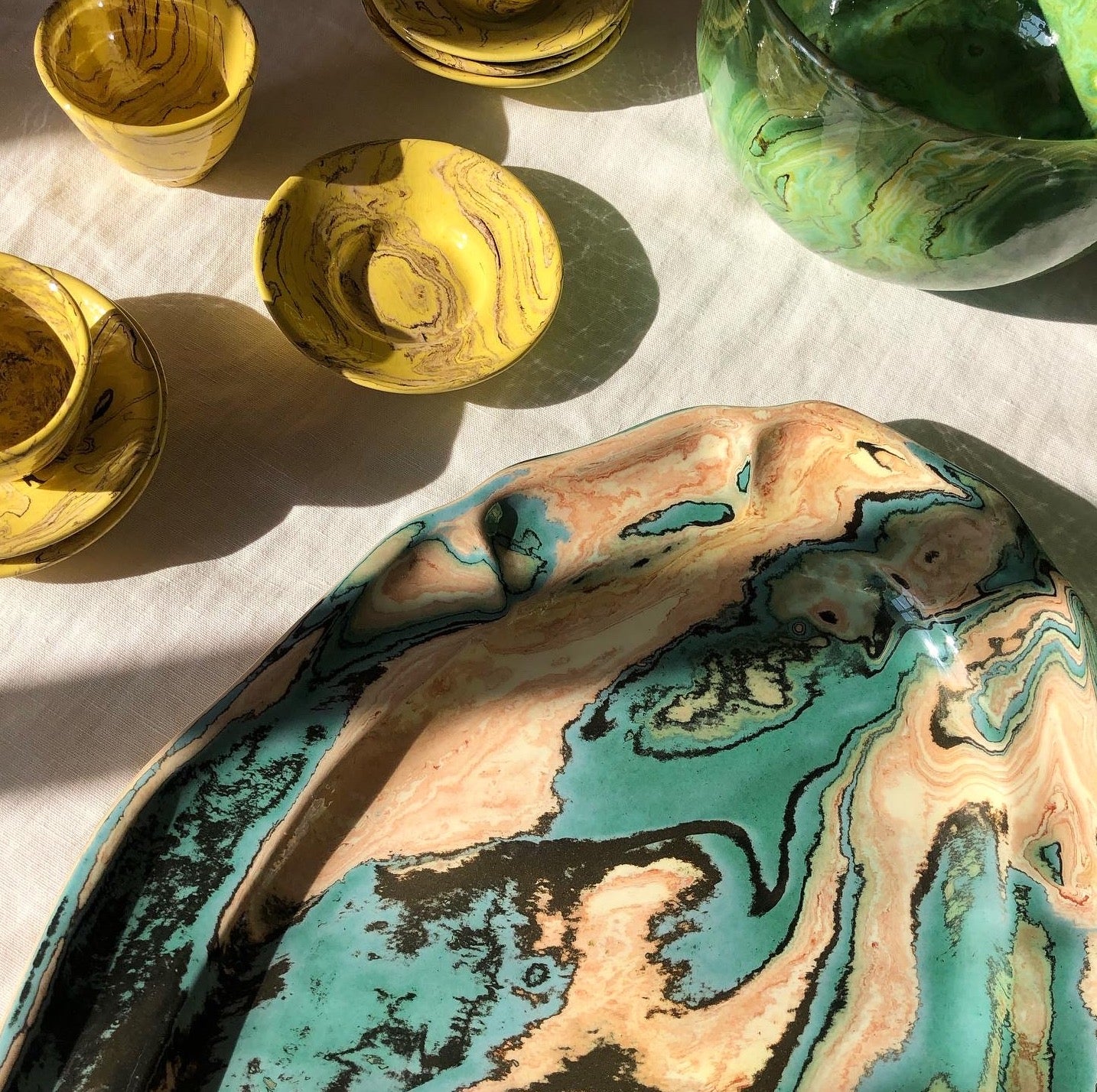 Terre Mêlée Espresso Cup & Saucer