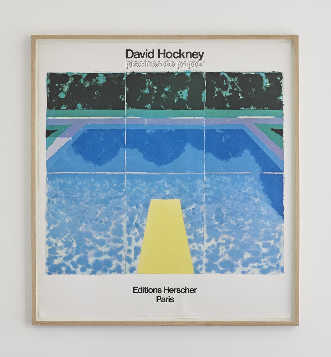 David Hockney "Piscines de Papier"