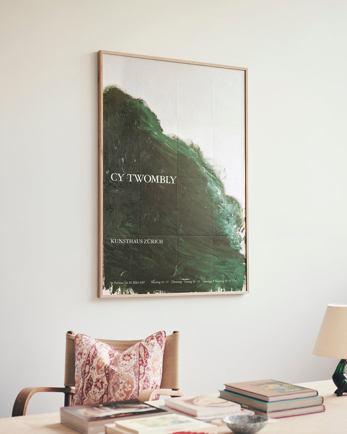 Cy Twombly Exhibition Poster 1987
