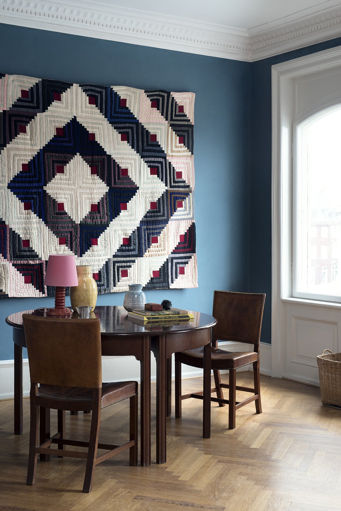 Vintage Earthenware Lamp - SOLD