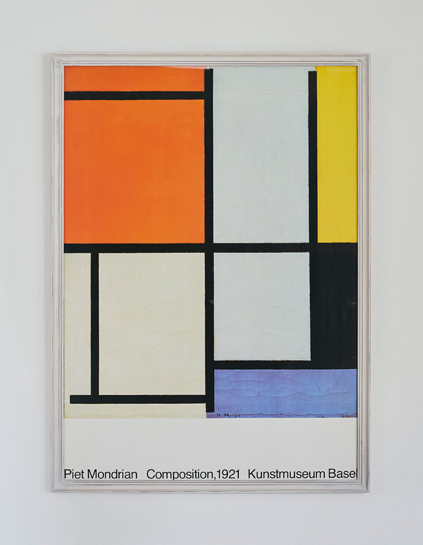 Piet Mondrian Poster 1986