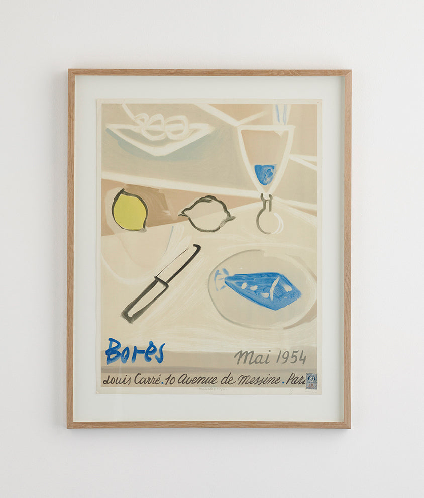 Francisco Borès Poster 1954