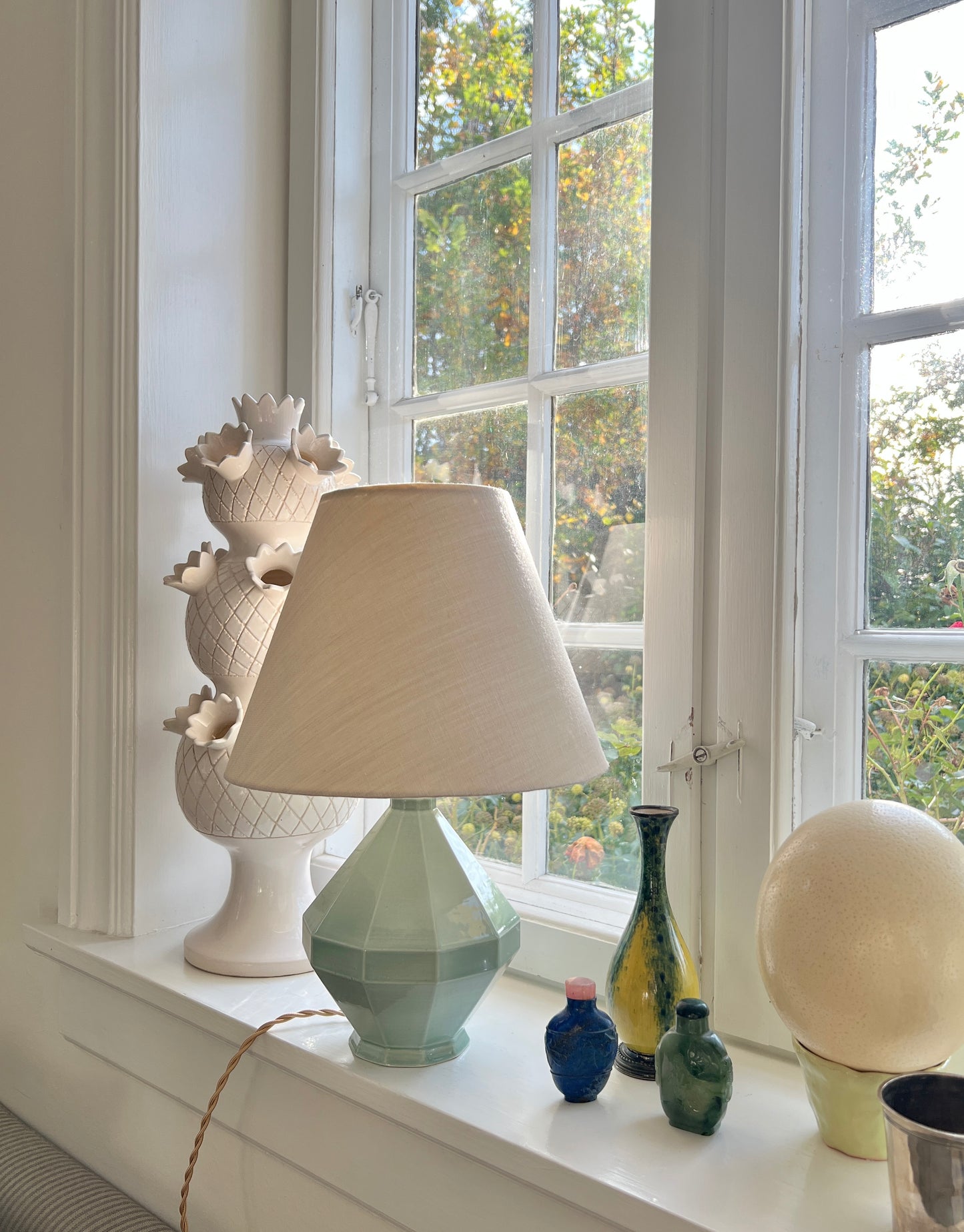 Erwan de Rengervé x Helle Thygesen Table Lamp - Celadon