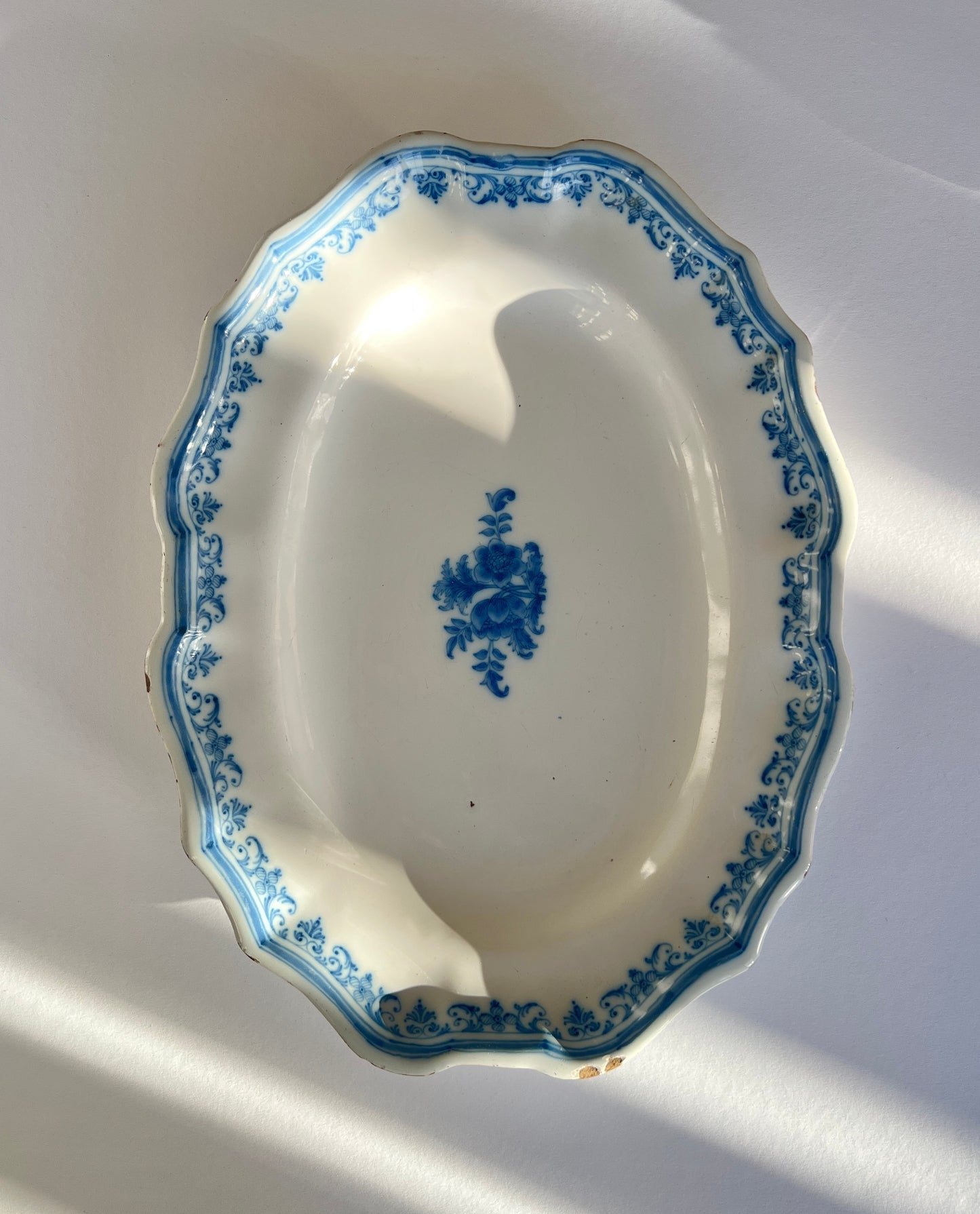 19th century Faience Platter