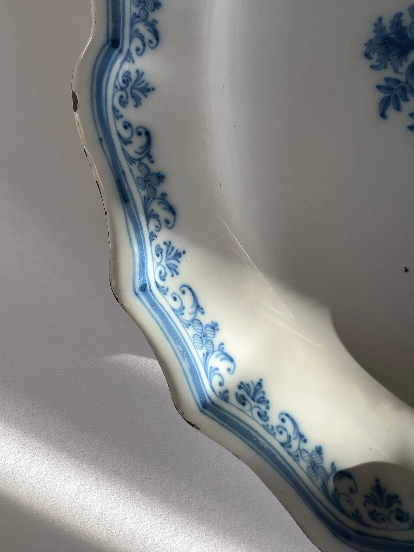 19th century Faience Platter