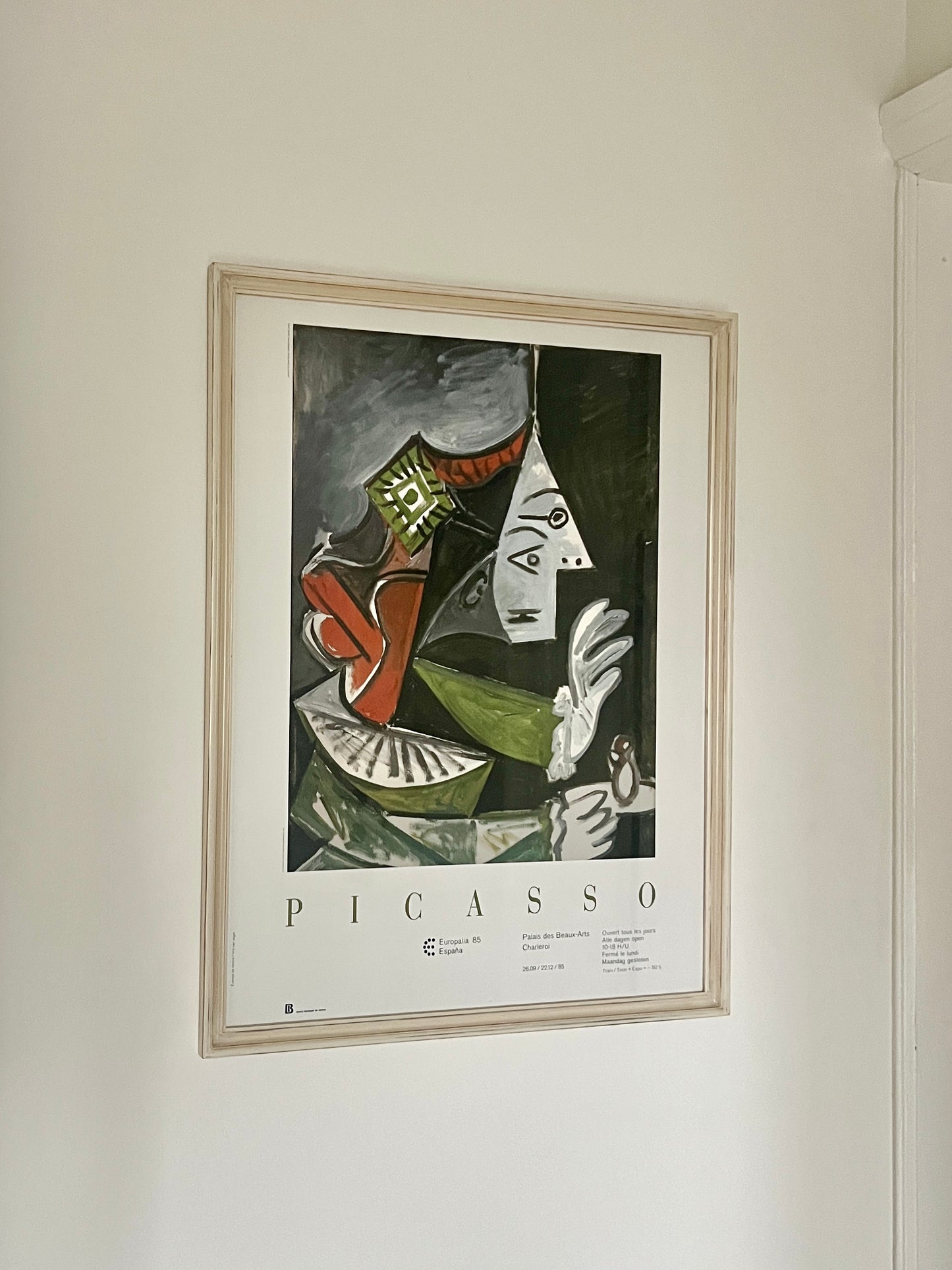 Pablo Picasso Exhibition Poster 1985