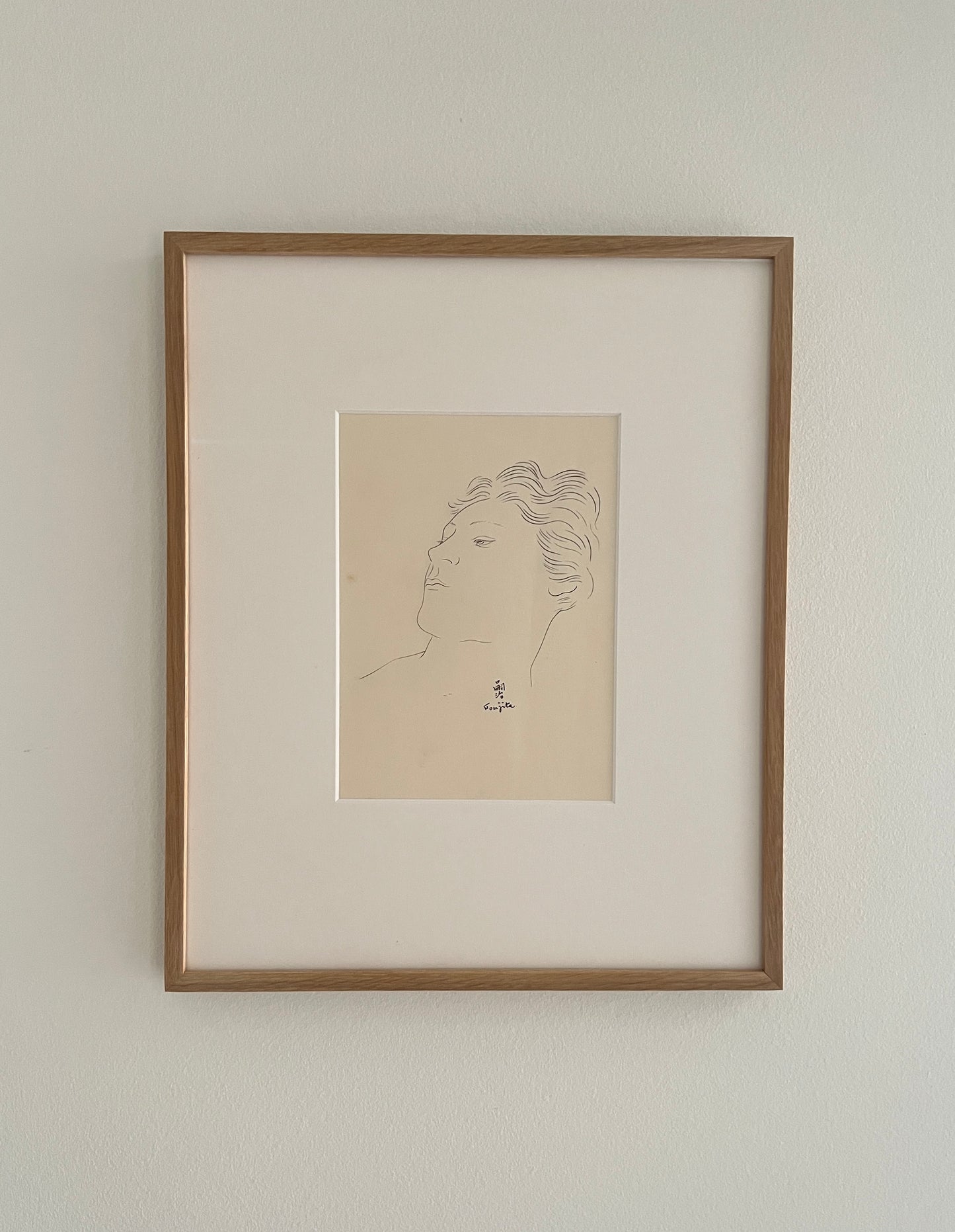 Léonard Tsuguharu Foujita Lithograph