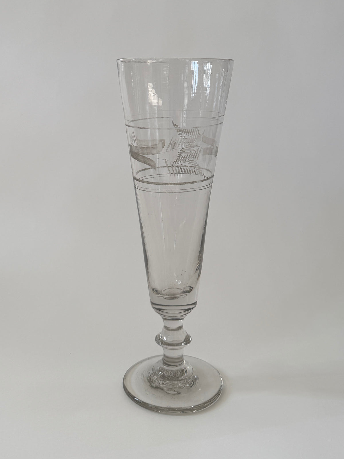 French Glass Vase