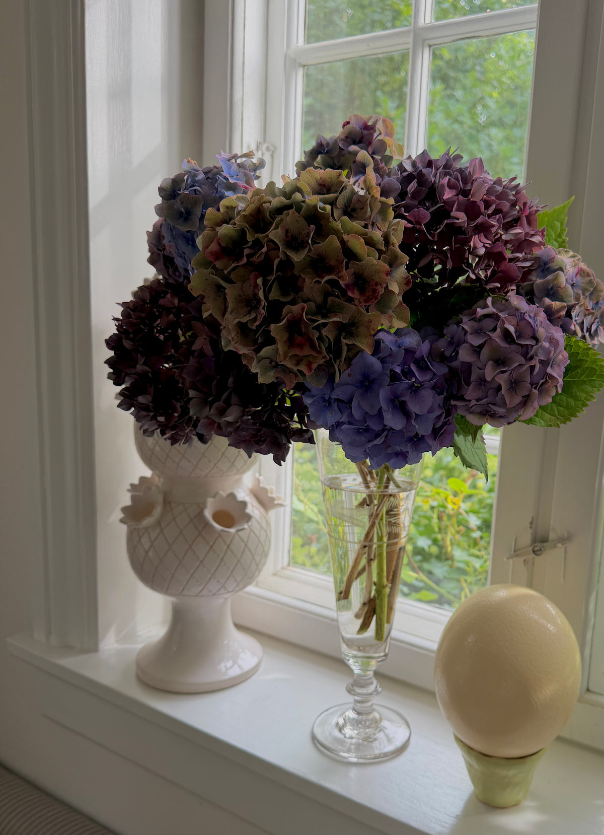 French Glass Vase