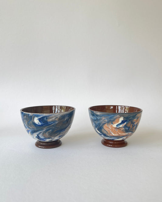 Pair of Faience Bowls