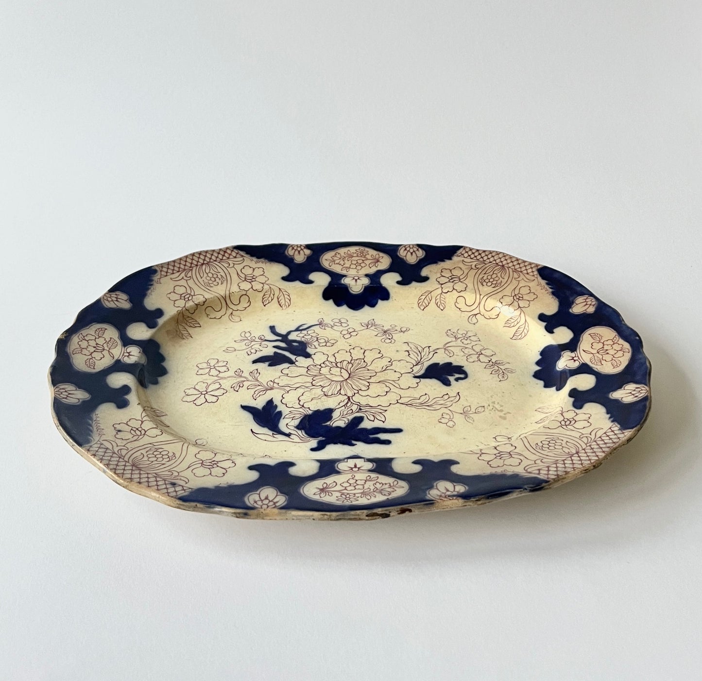 19th century Faience Platter