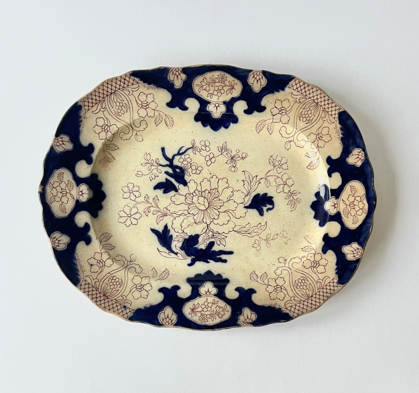 19th century Faience Platter