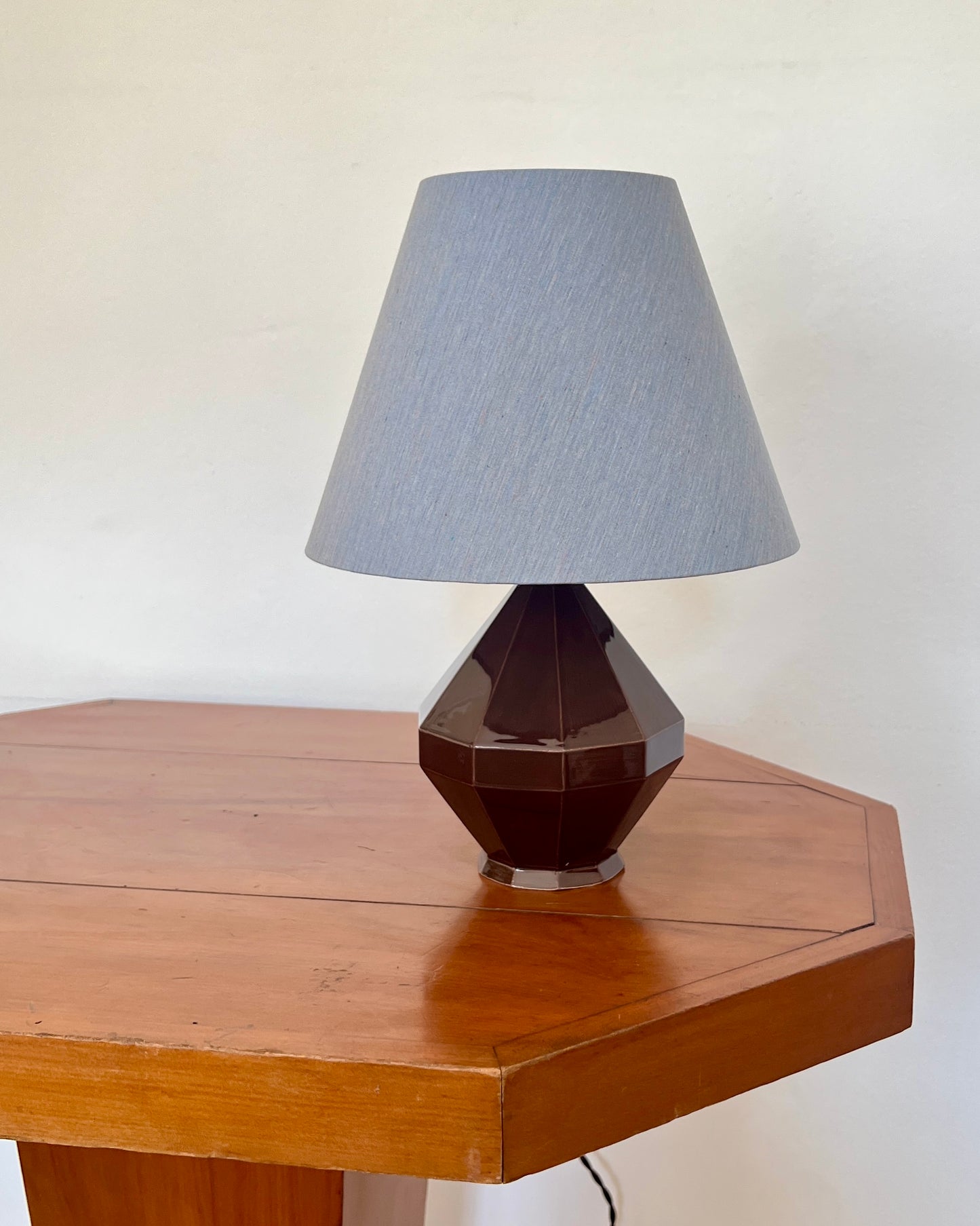 Erwan de Rengervé x Helle Thygesen Table Lamp - Chocolate Brown