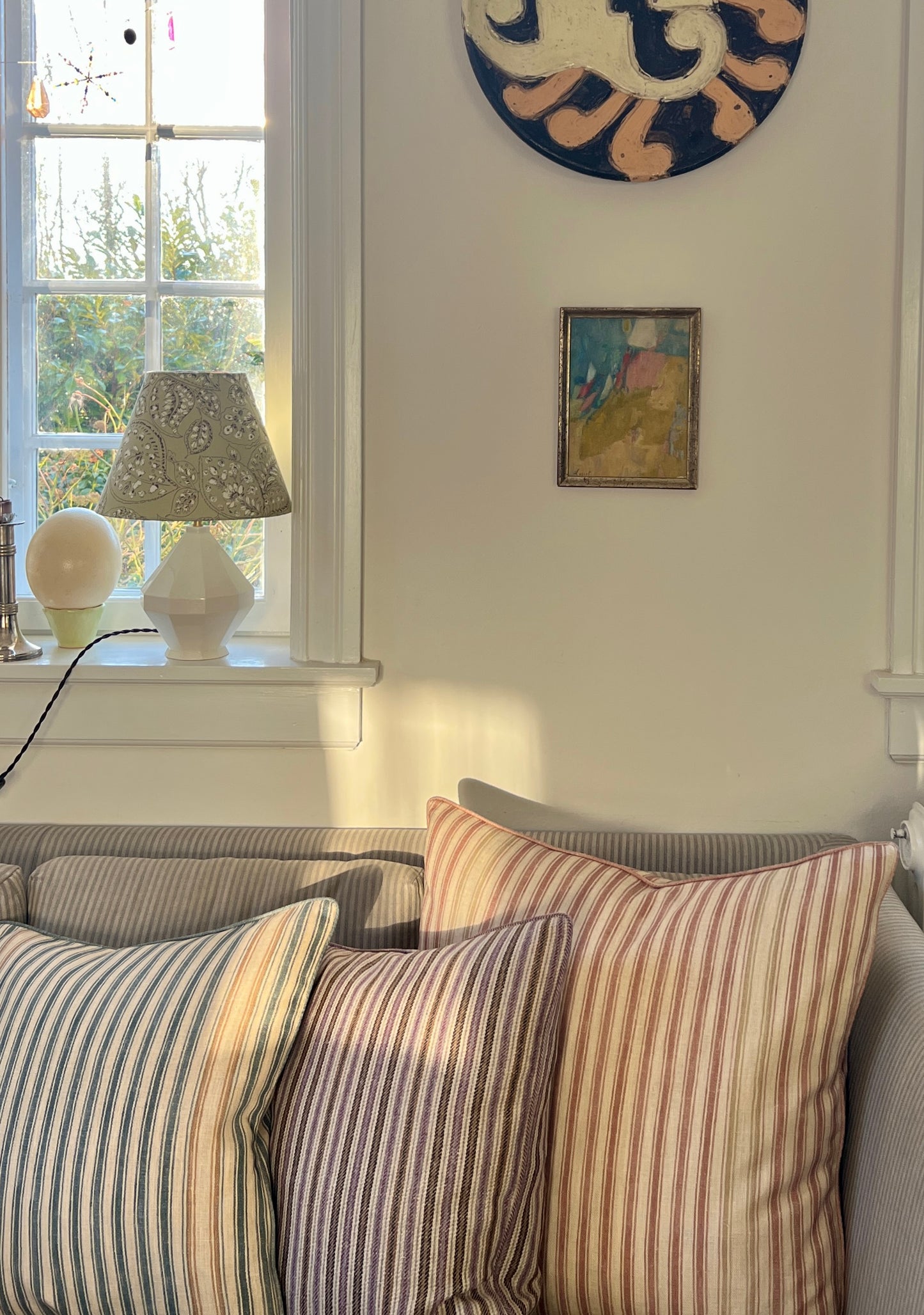 Pillow - Lavender Stripe