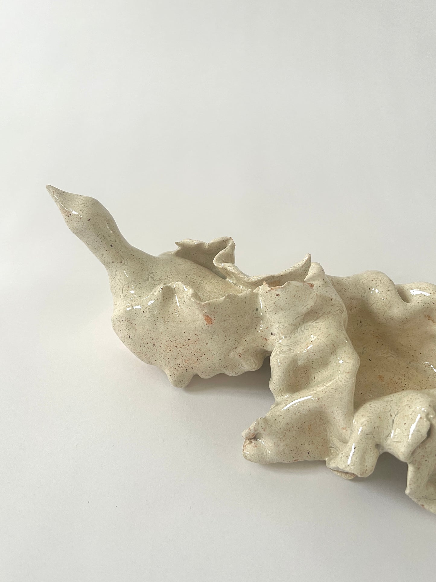 Paloma Bendita sculpture / bowl by Carolina Echeverri