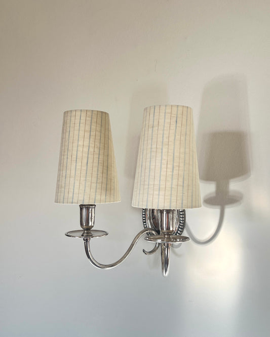 Silver Sconces