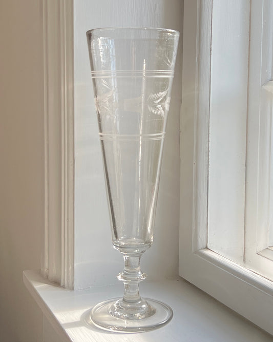 French Glass Vase