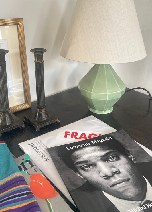 Erwan de Rengervé x Helle Thygesen Table Lamp - Sage Green