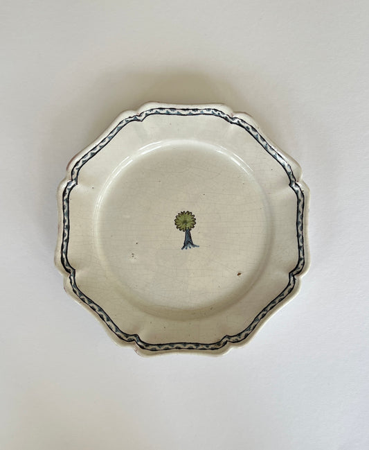 19th Century Faience Plate