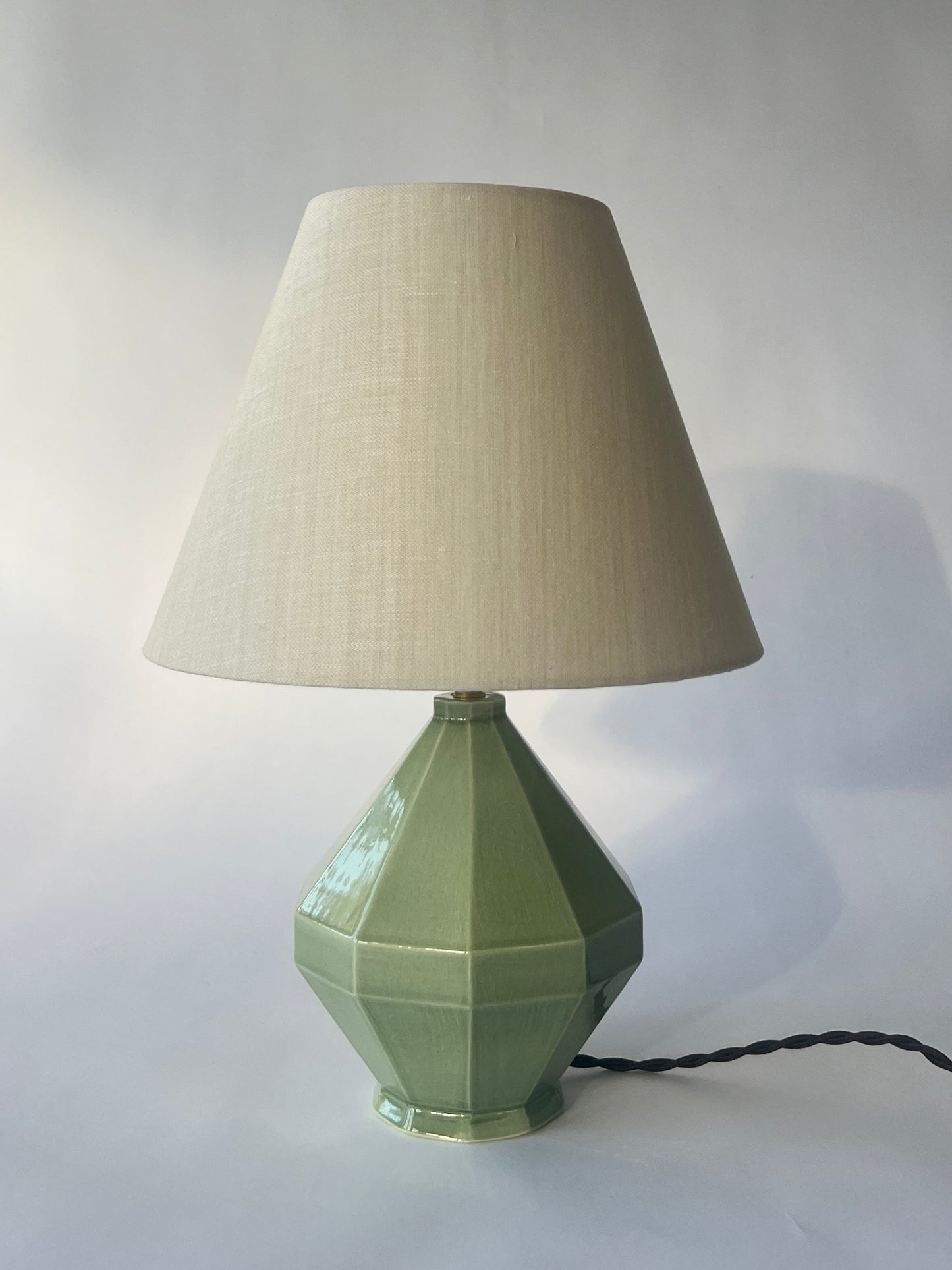 Erwan de Rengervé x Helle Thygesen Table Lamp - Sage Green