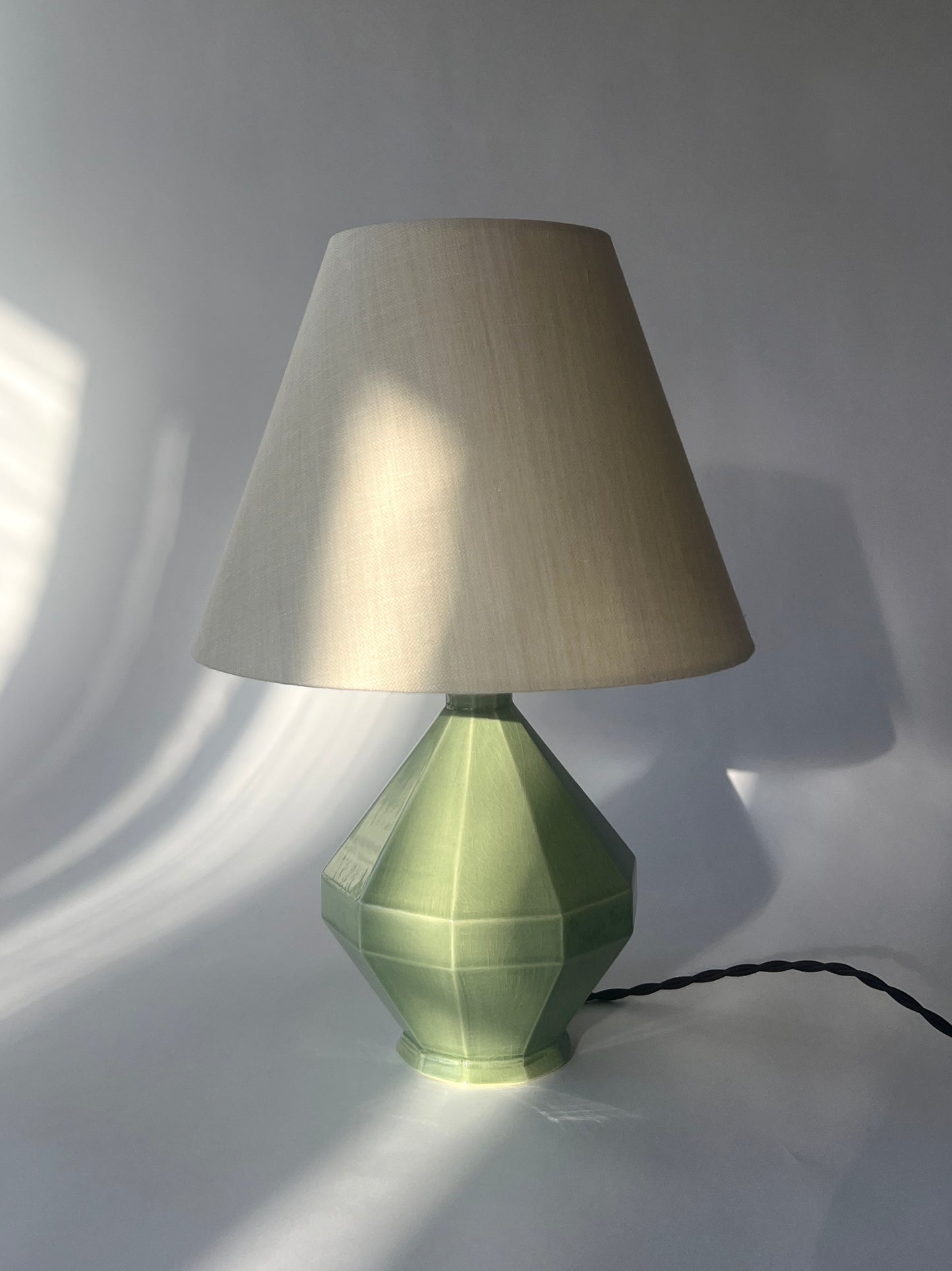 Erwan de Rengervé x Helle Thygesen Table Lamp - Sage Green