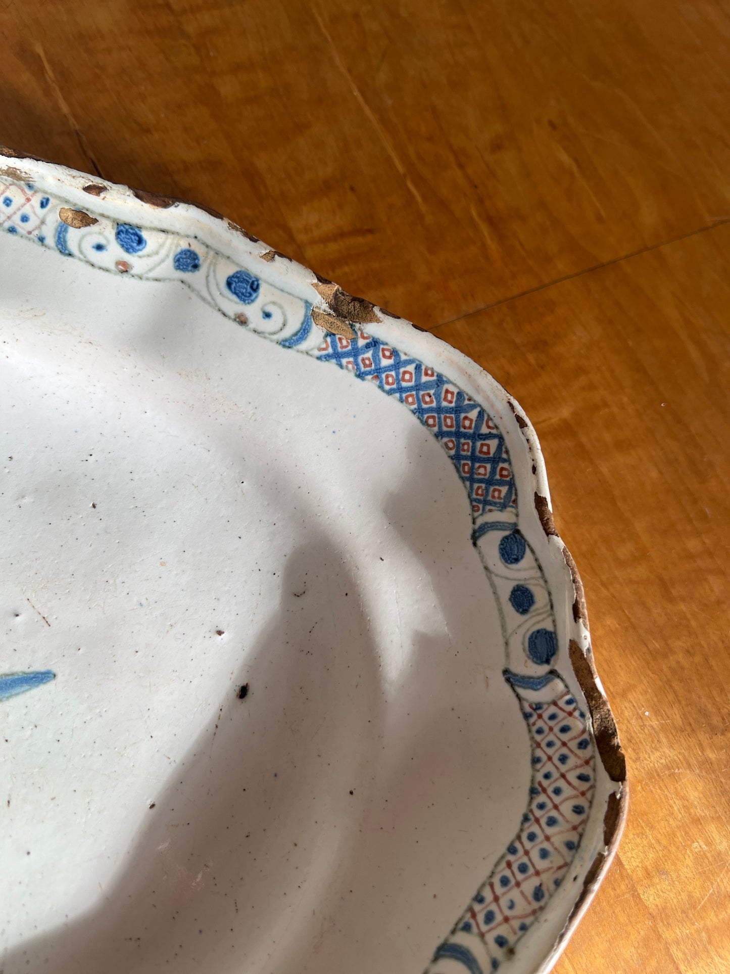 Faience Plate