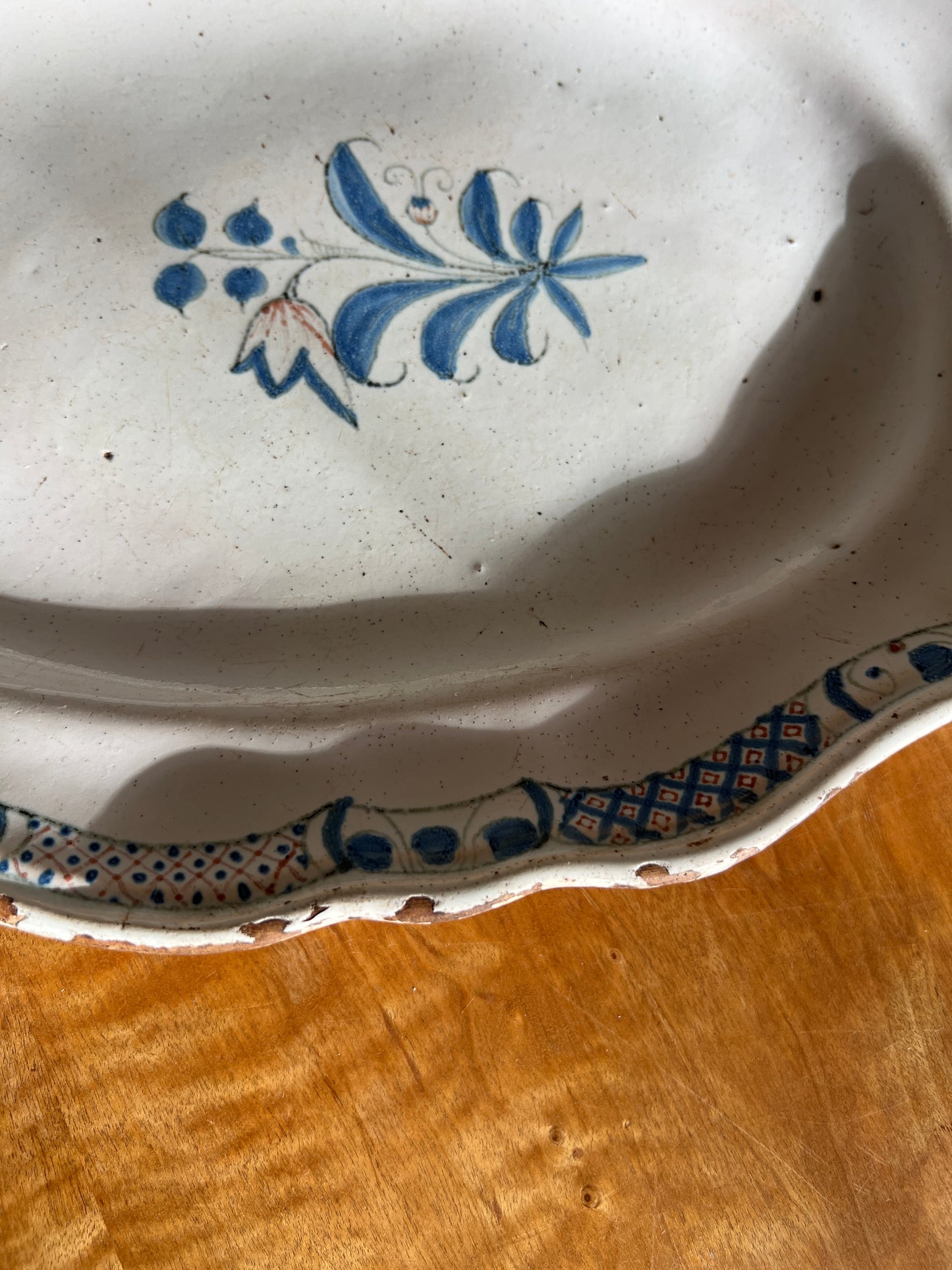 Faience Plate