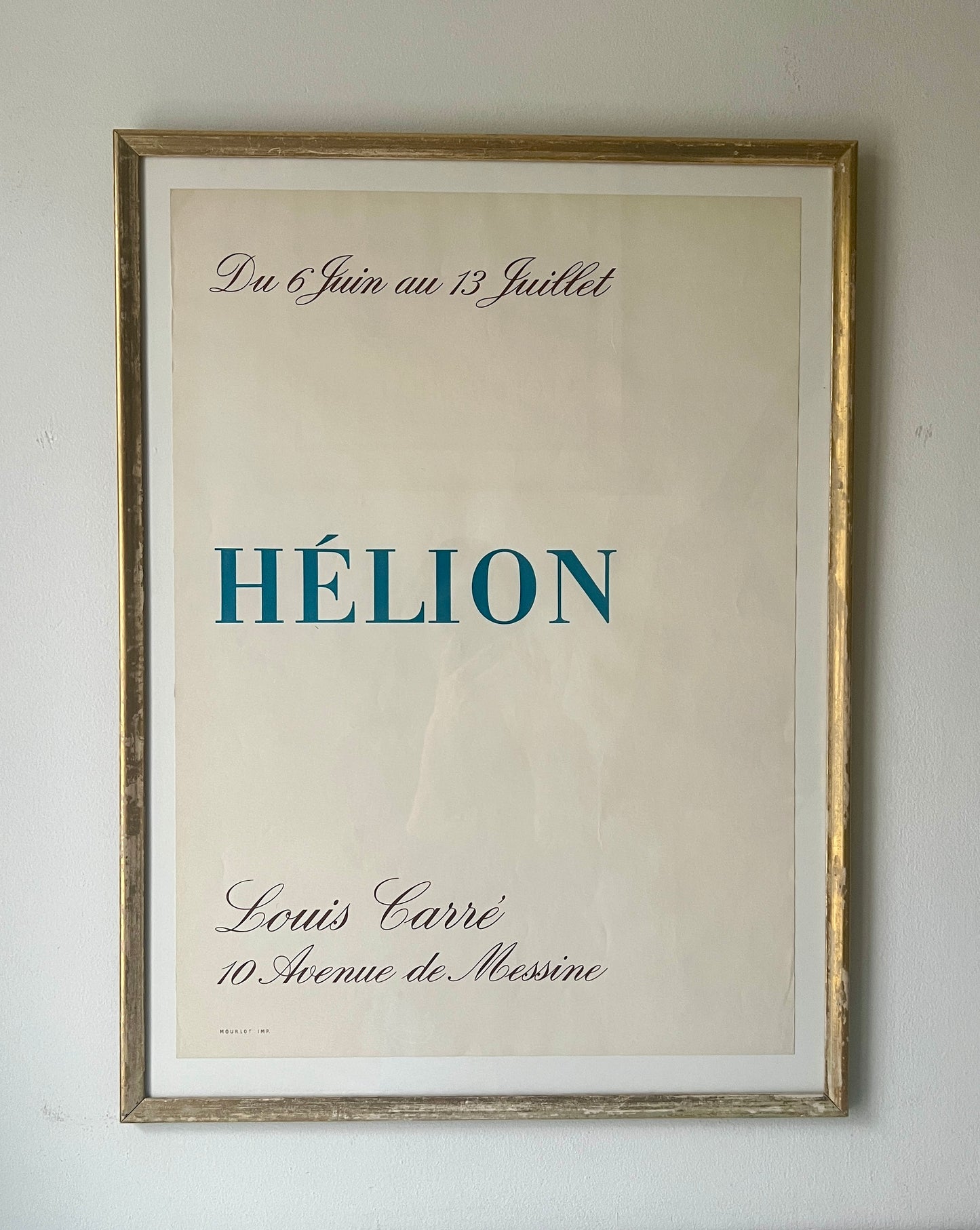 Jean Hélion Exhibition Poster