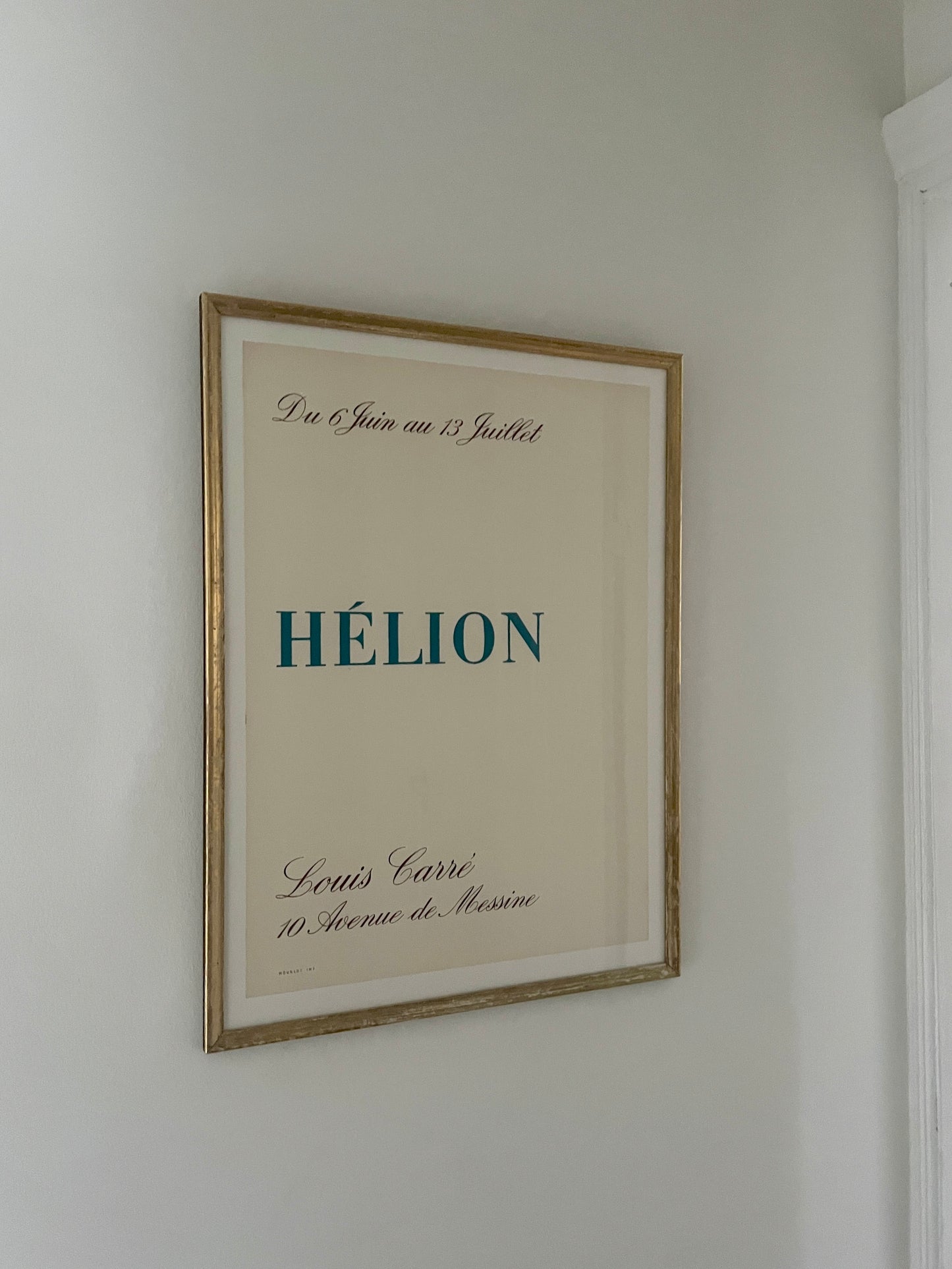 Jean Hélion Exhibition Poster
