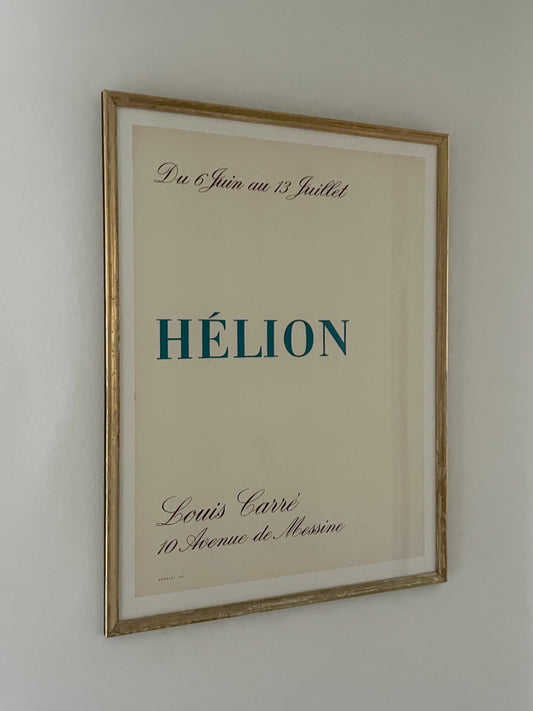 Jean Hélion Exhibition Poster