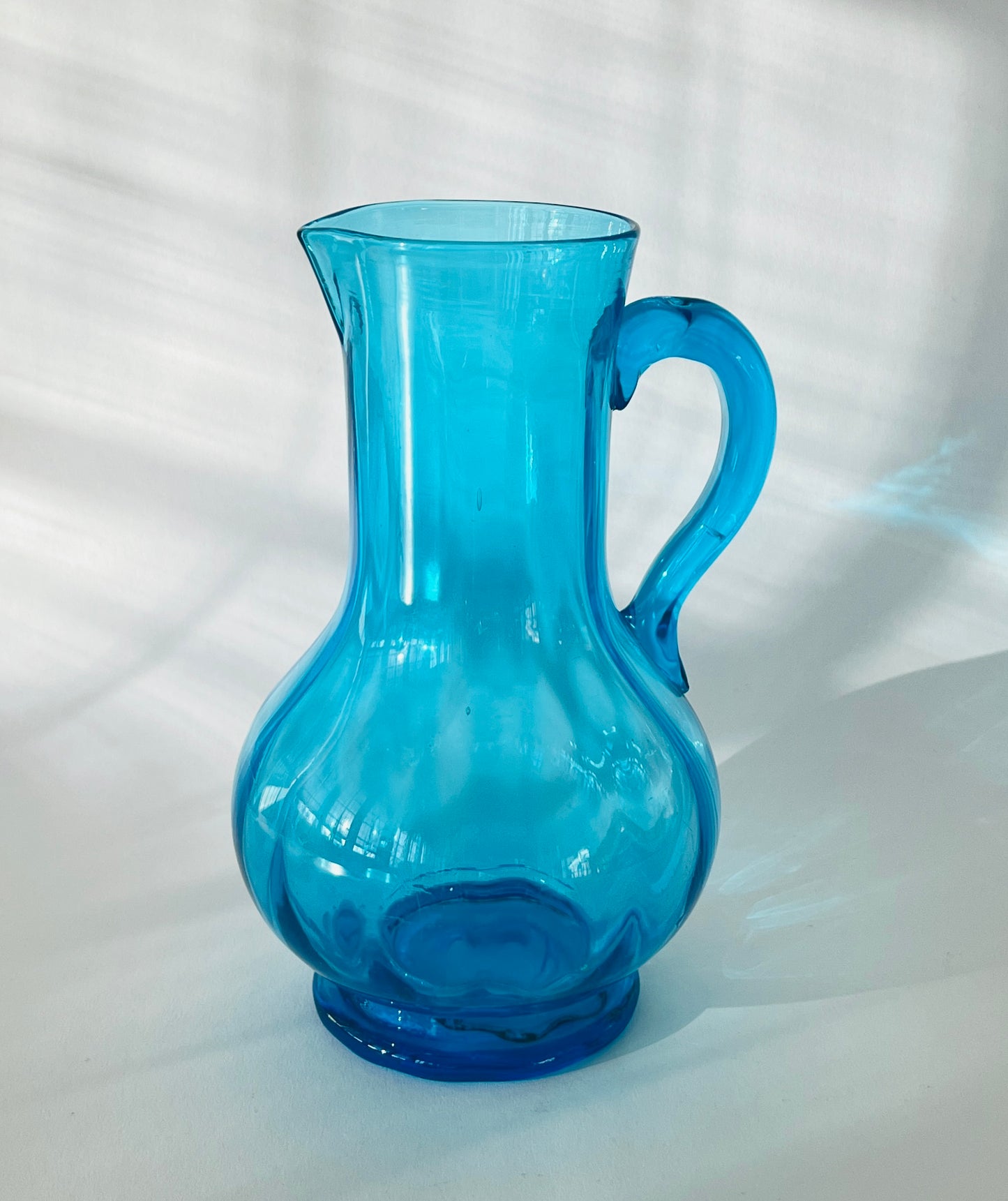 19th Century Glass Pitcher