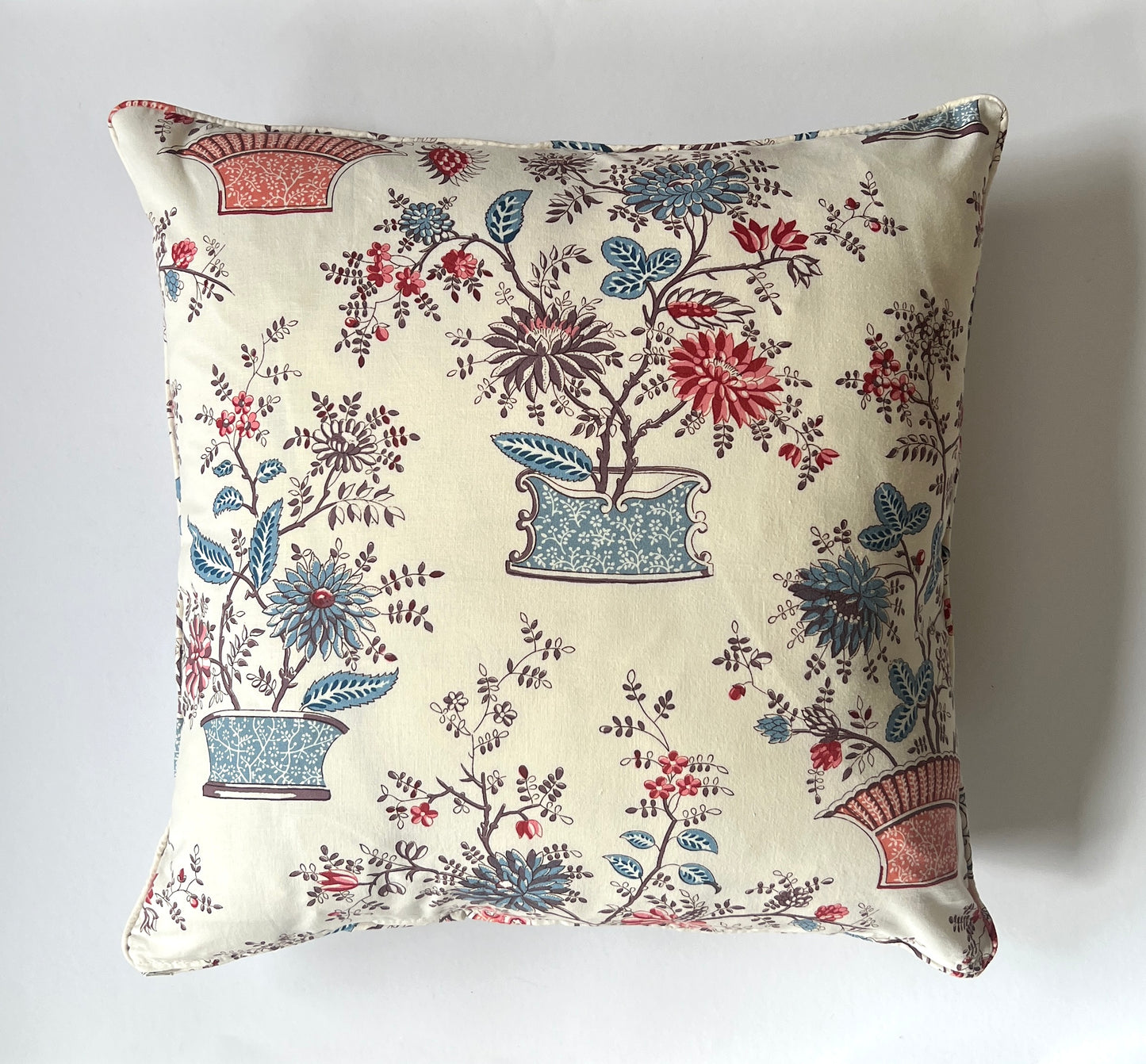 French Vintage Textile Pillow